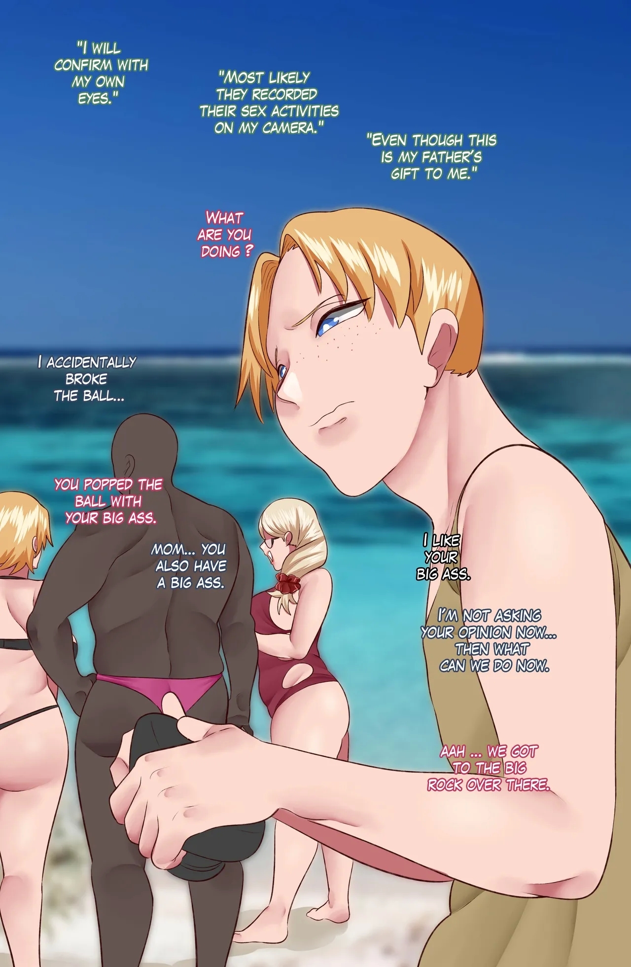 Mom and Grandma NTR Holiday part 1 - Page 14