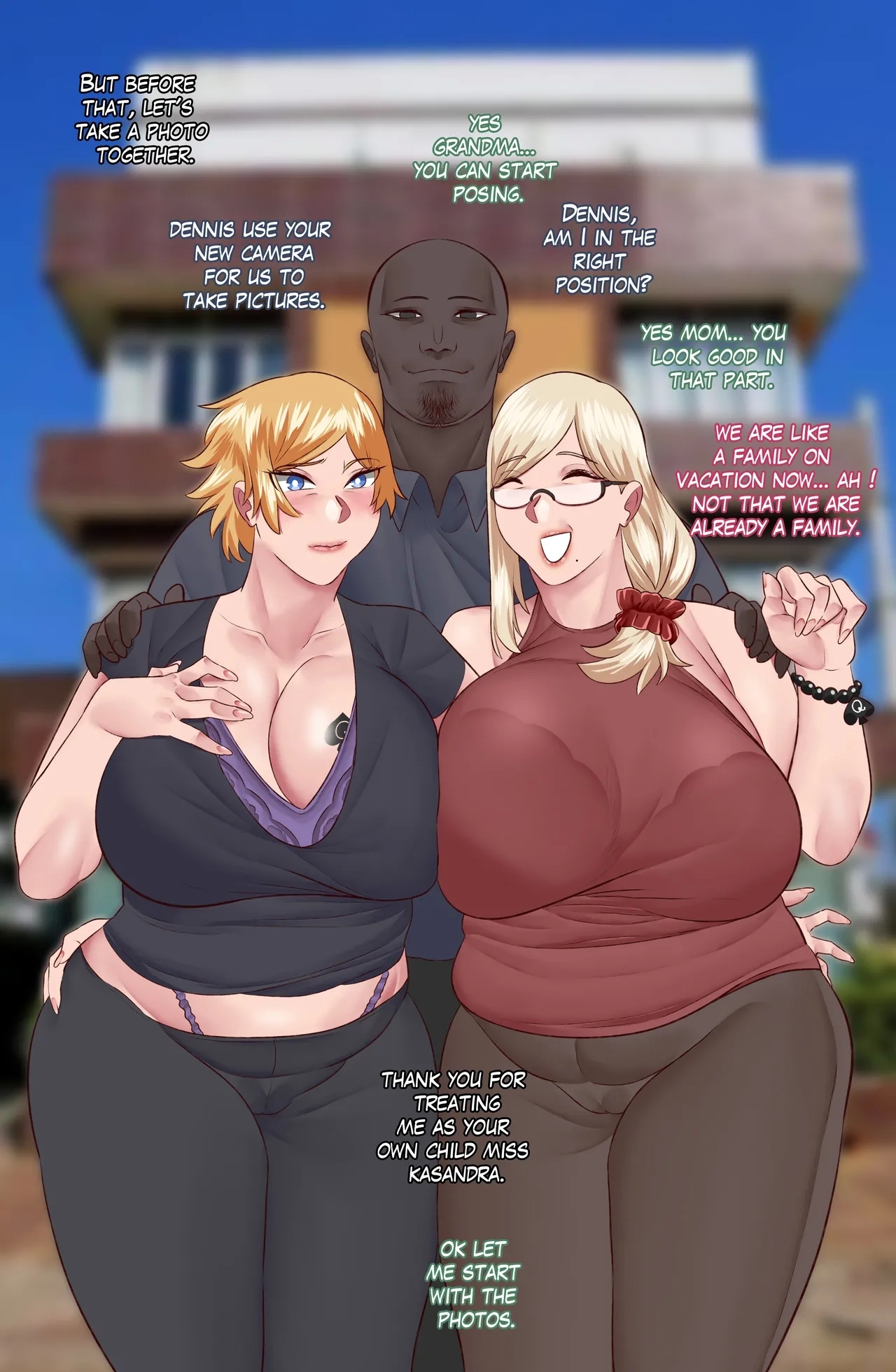 Mom and Grandma NTR Holiday part 1 - Page 2