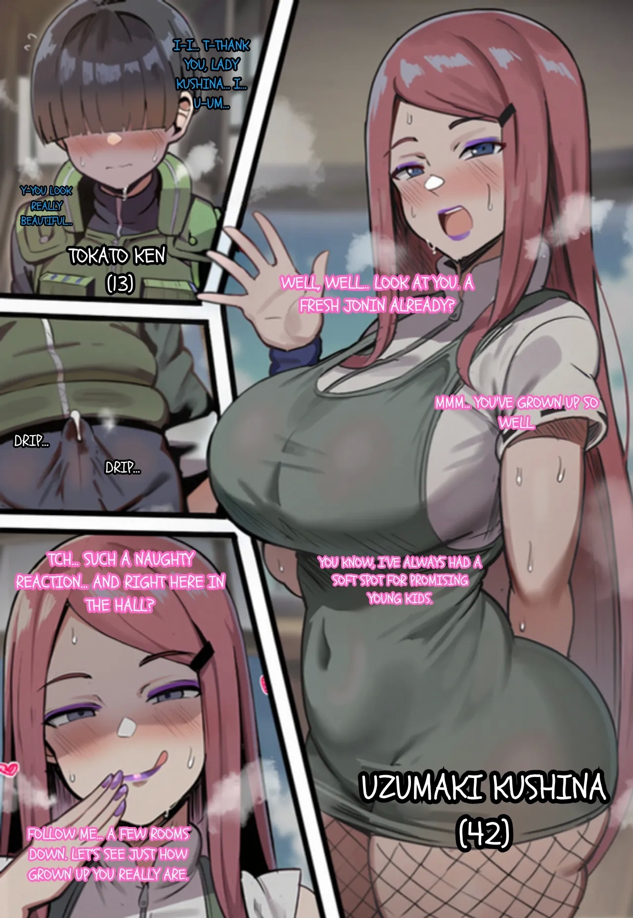 Congratulations, Now Fuck Me: Kushina’s Elite Little Ninja Training - Page 2