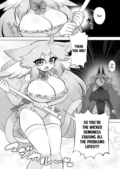 Mahou Shoujo wa Shokushu to Futanari Inma ni Ochiteiku 4