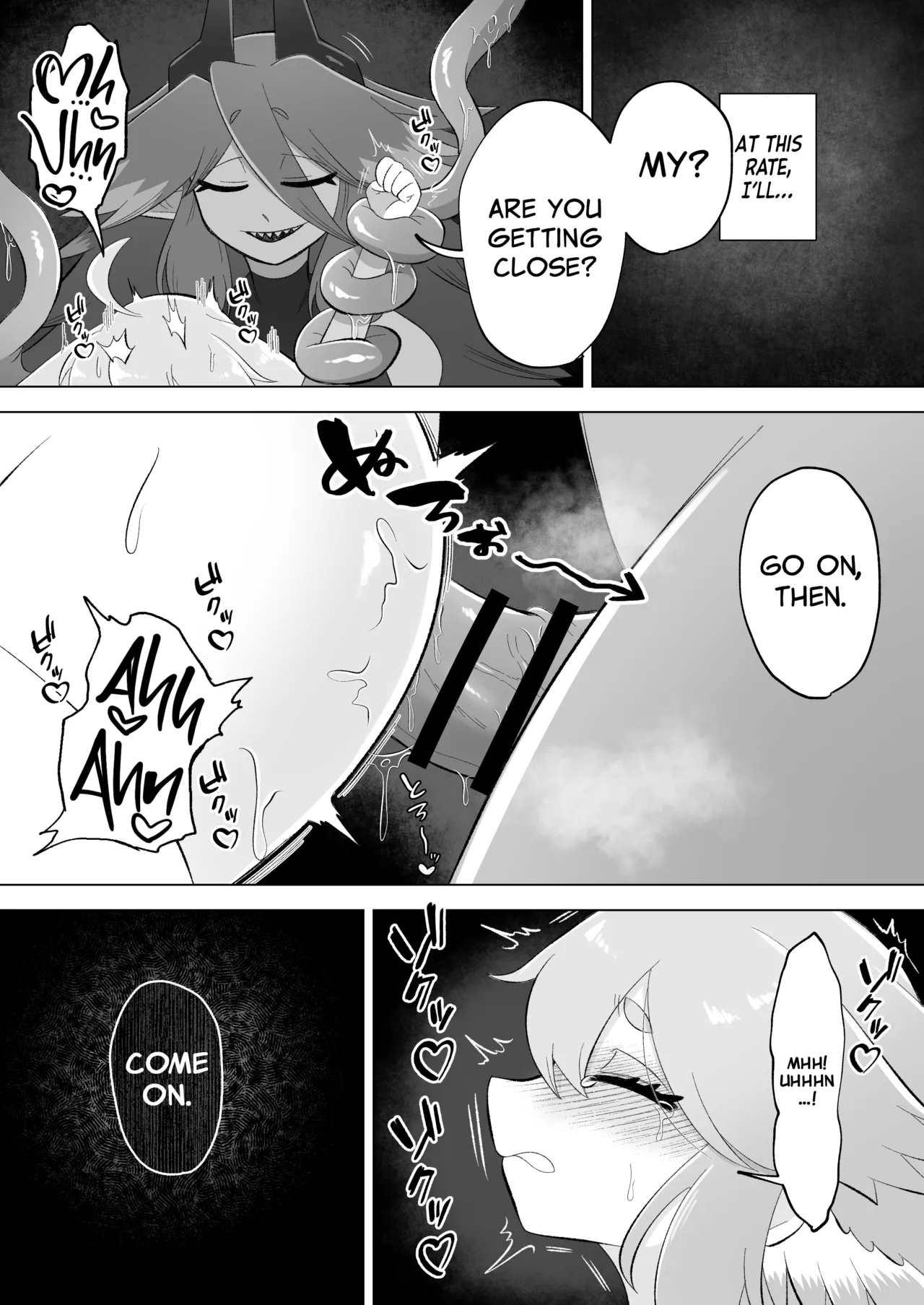 Mahou Shoujo wa Shokushu to Futanari Inma ni Ochiteiku - Page 57