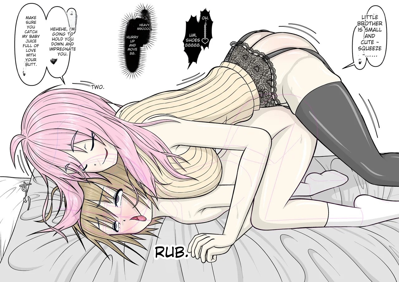 Hypnosis App With A BroCon Futanari Sister - Page 63