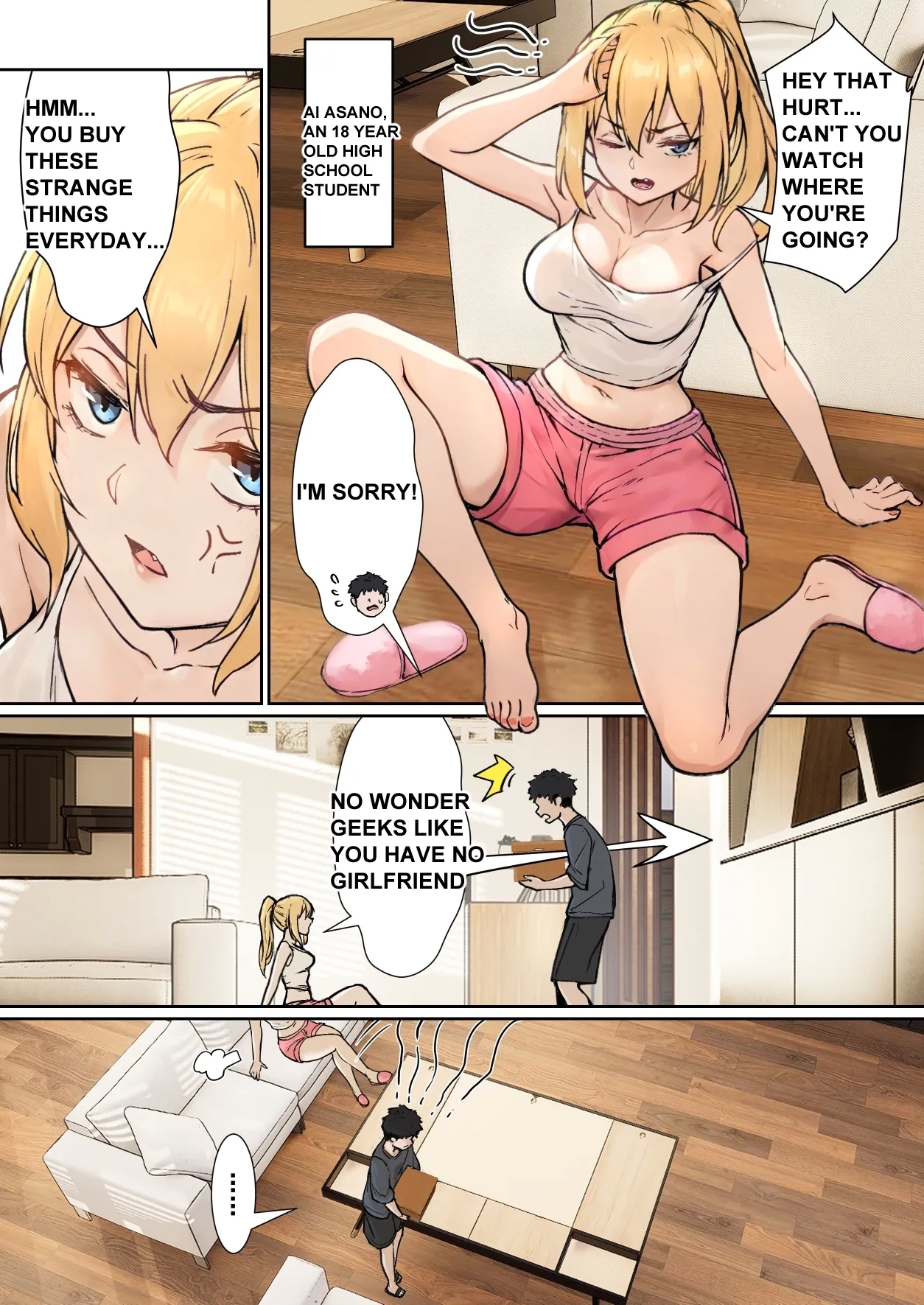 My AR glasses can see various stats about my foster sister？! - Page 4