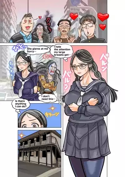 Jimi na Kyonyuu Jogakusei to Kyonyuusan no Karada Irekawari 1