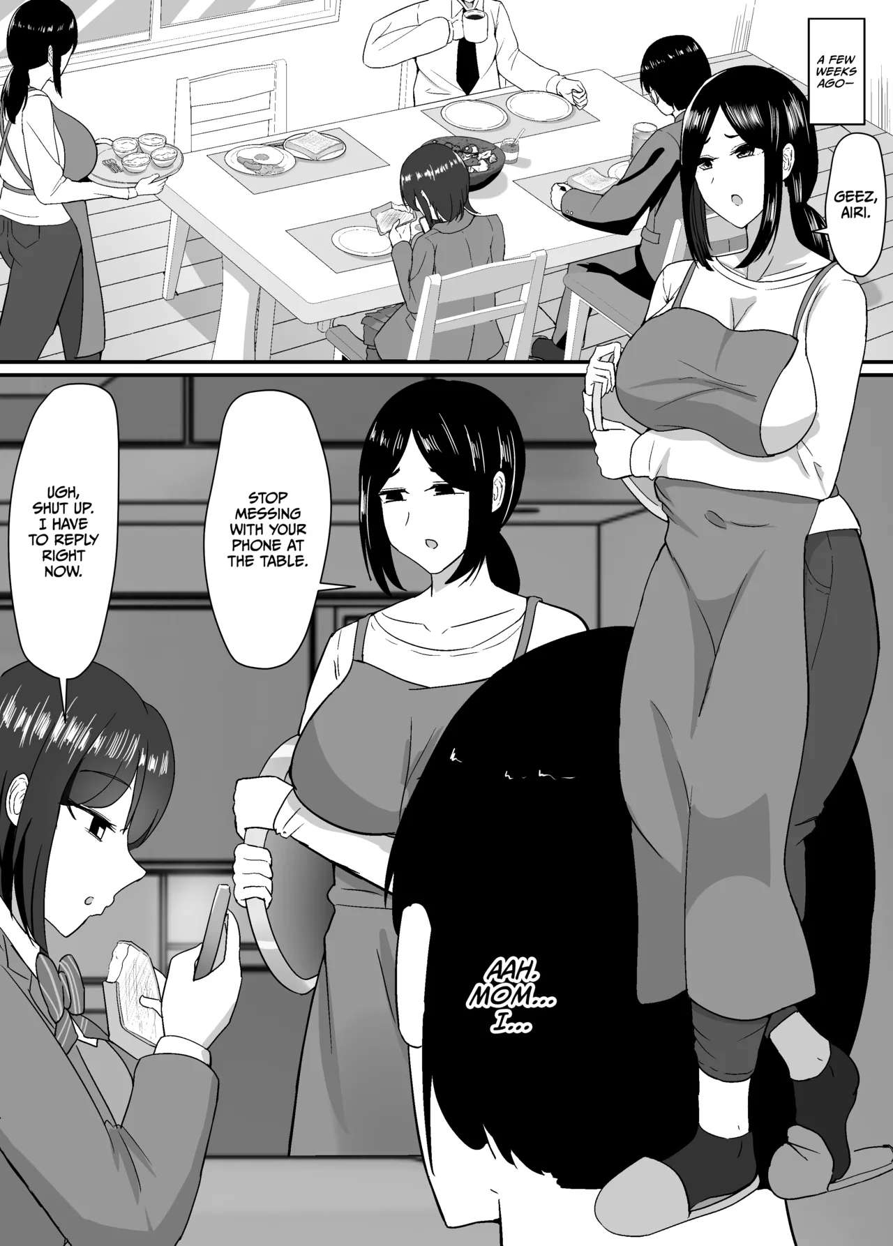 Haha to Ane to Ochite Iku | Falling with Mother and Sister - Page 3