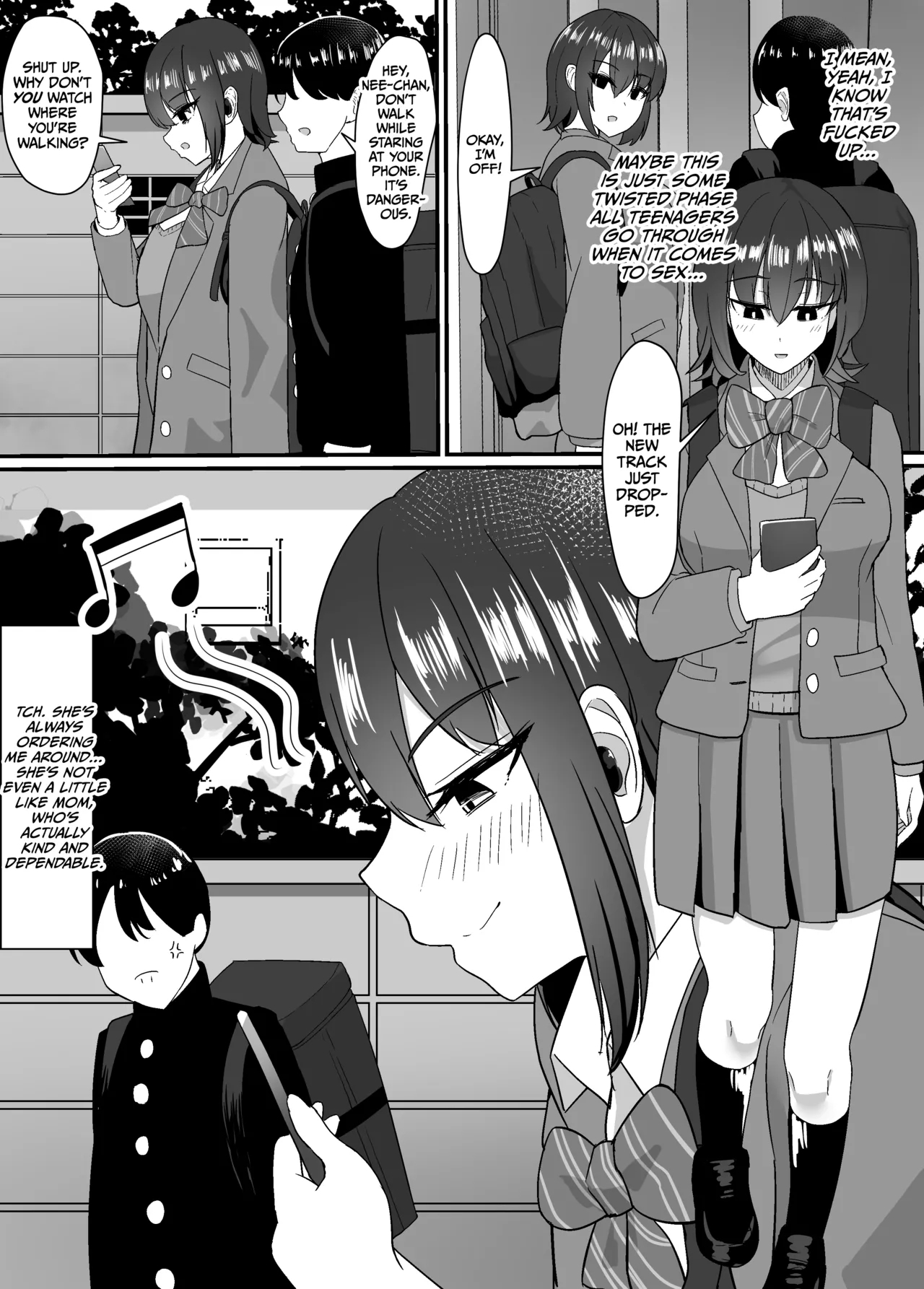 Haha to Ane to Ochite Iku | Falling with Mother and Sister - Page 5