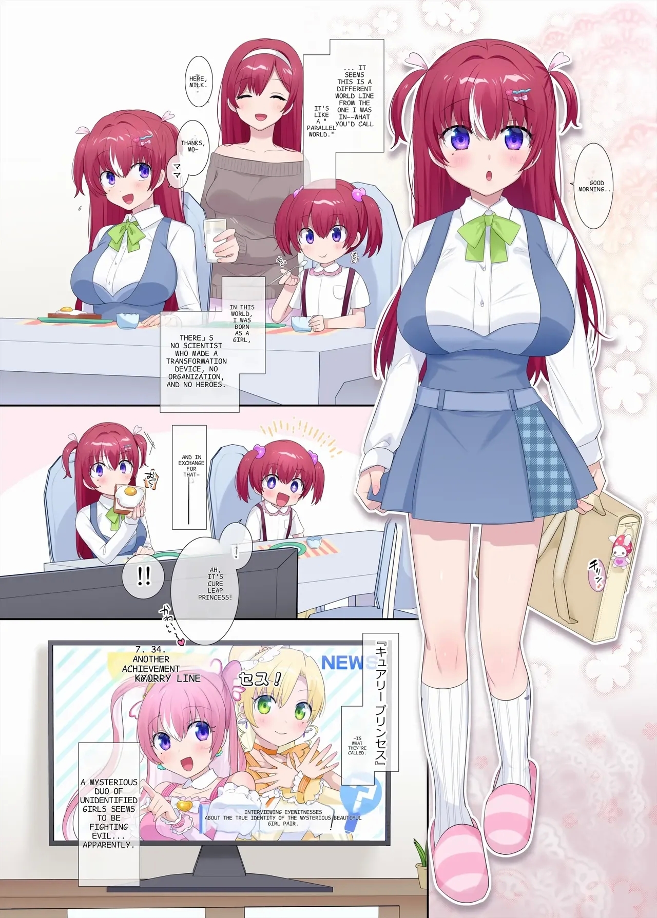 Parallel⇔Change! Hero⇔Heroine TS - Page 12