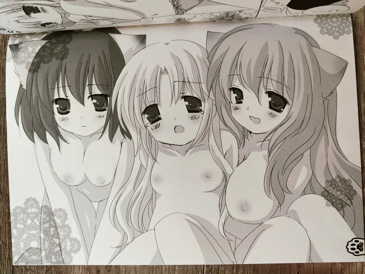 Neko Kawaigari! Original Picture And Rough Sketches Book - PHOTOS - Page 38