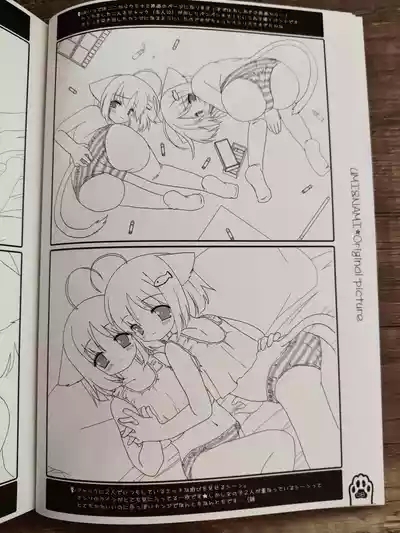 Neko Kawaigari! Original Picture And Rough Sketches Book - PHOTOS 7