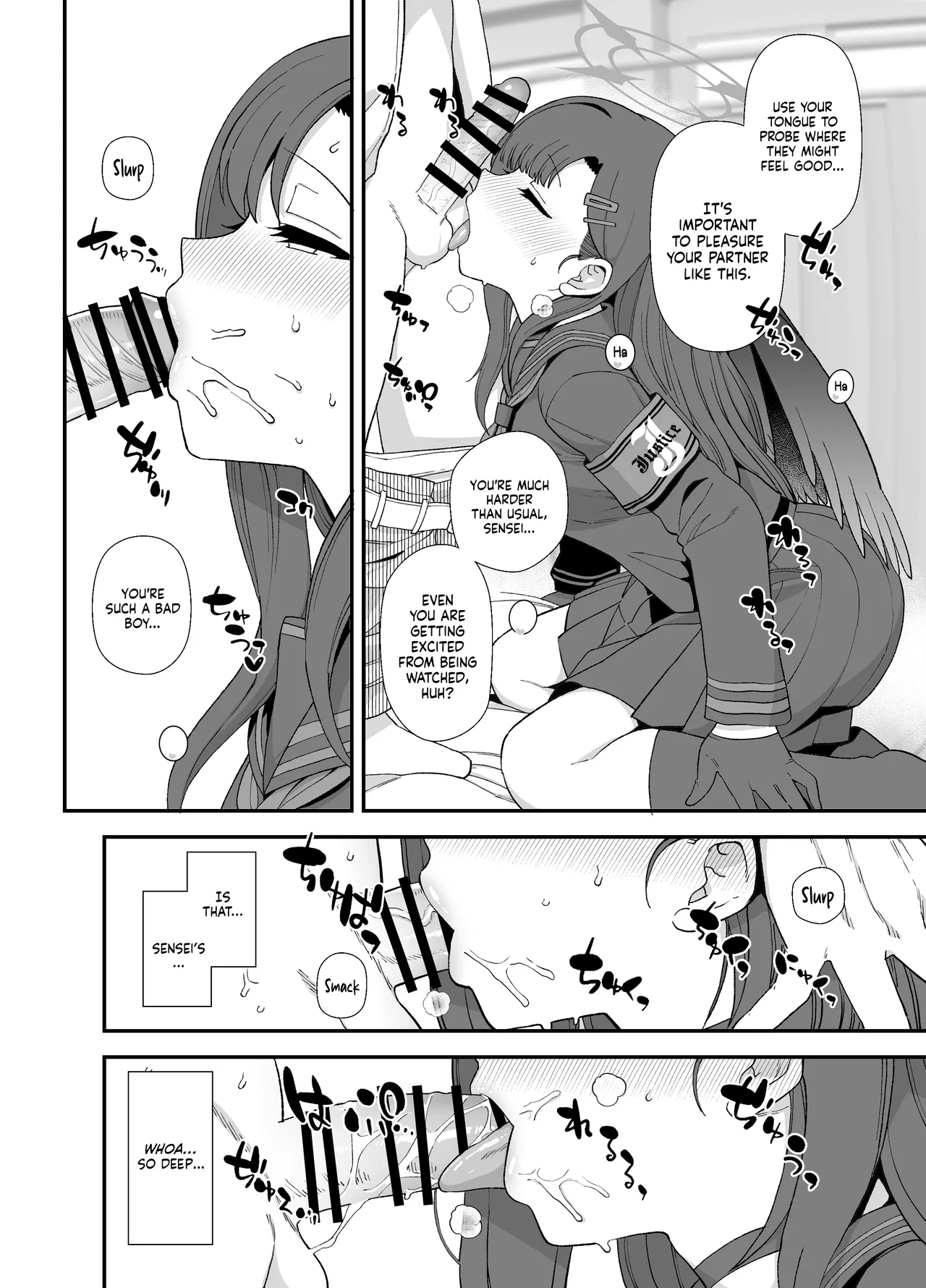 BlueArch Ichika Sukebe Manga | BlueArch Ichika Lewd Manga 4