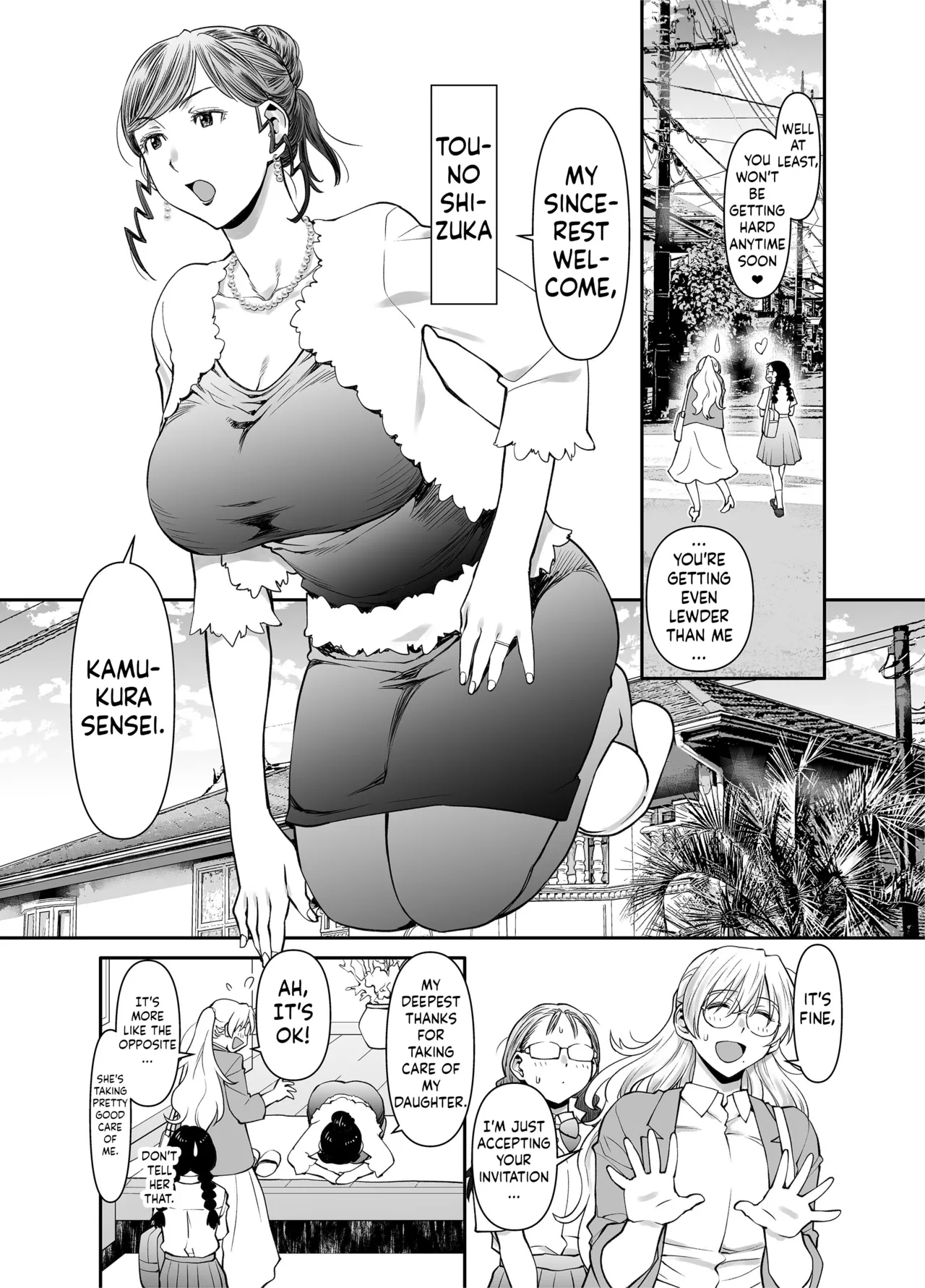 Zenbu, Sensei no Sei. 2 Zenpen Futanari Jokyoushi ga Yokkyuu Fuman na Hogosha o Sukkiri Saseru Hanashi. - Page 6