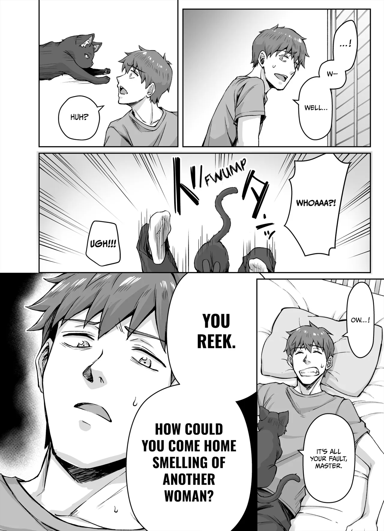 Uchi no Yandere na Kaineko-chan ni Mechakucha ni Shiborarechau Hanashi + Yandere Kai Neko Series | My Obsessive Kitty Squeezes Me Dry - Page 5