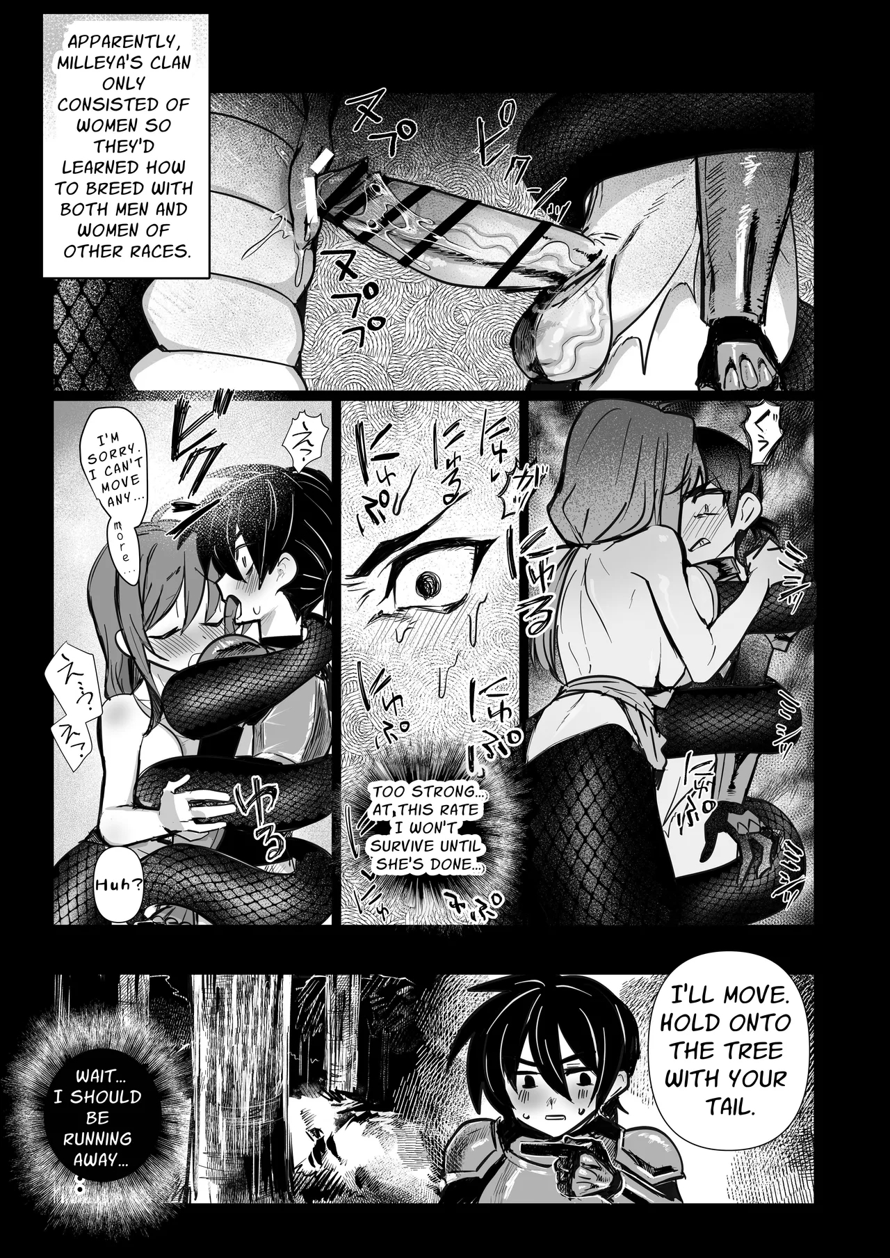 Dickchick Knightess Assailed By A Lamia For Mating Sex - Page 8