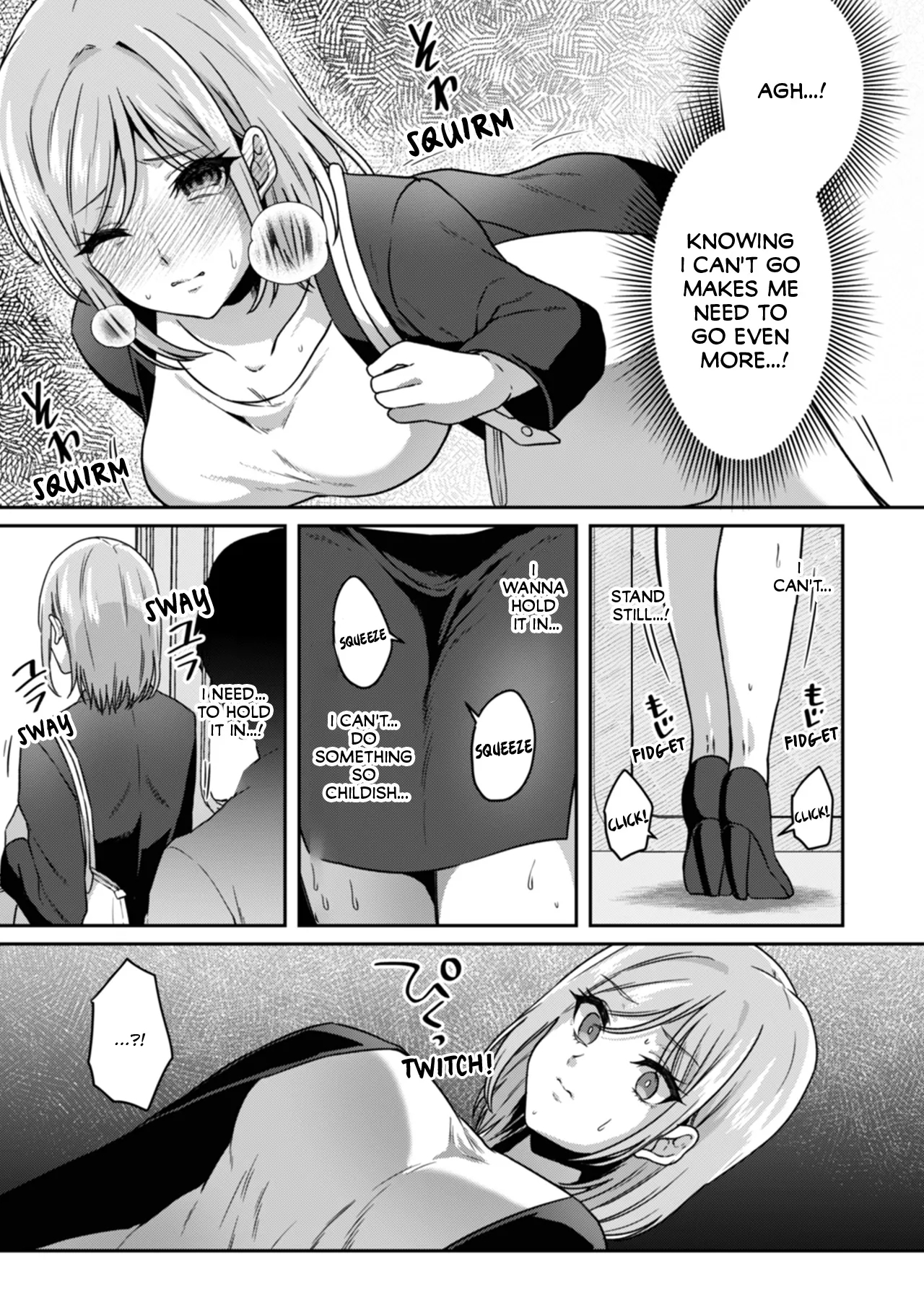 Manin Densha de Shikkin Sunzen!? Chikan Danshi no Ijiwaru na Yubi de Ikasare Tsuzuketa OL | Almost Pissing on a Crowded Train?! #1-10 - Page 7