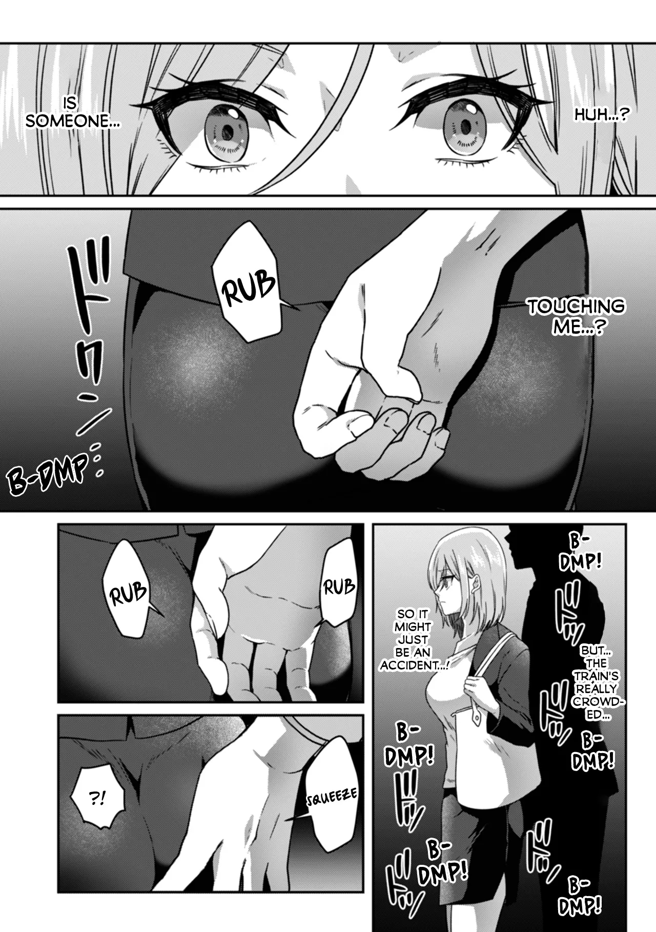 Manin Densha de Shikkin Sunzen!? Chikan Danshi no Ijiwaru na Yubi de Ikasare Tsuzuketa OL | Almost Pissing on a Crowded Train?! #1-10 - Page 8