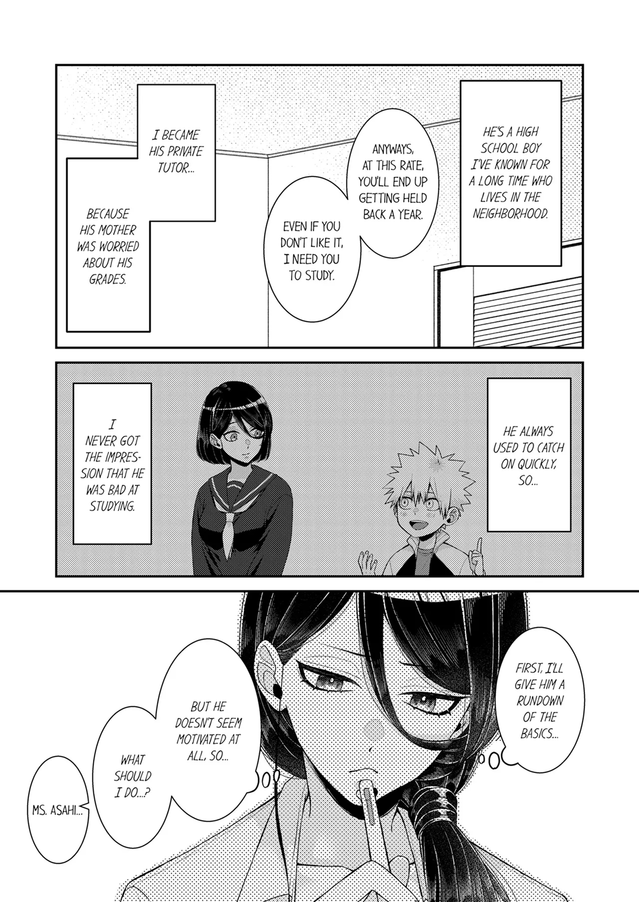 'Sensei, Sounyuu Rete mo Iinda yo ne?' ~ Oshi ni Yowai Kateikyoushi, Oshiego SEX ni Hame Makete | Can I Stick it in, Teacher? An Easily Persuaded Private Tutor Gives in to Having Sex With Her Student Chapter 1-7 - Page 4