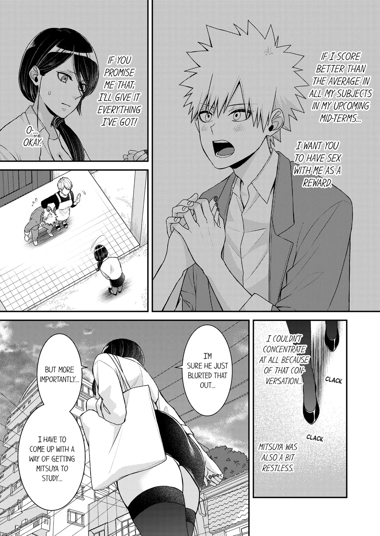 'Sensei, Sounyuu Rete mo Iinda yo ne?' ~ Oshi ni Yowai Kateikyoushi, Oshiego SEX ni Hame Makete | Can I Stick it in, Teacher? An Easily Persuaded Private Tutor Gives in to Having Sex With Her Student Chapter 1-7 - Page 7