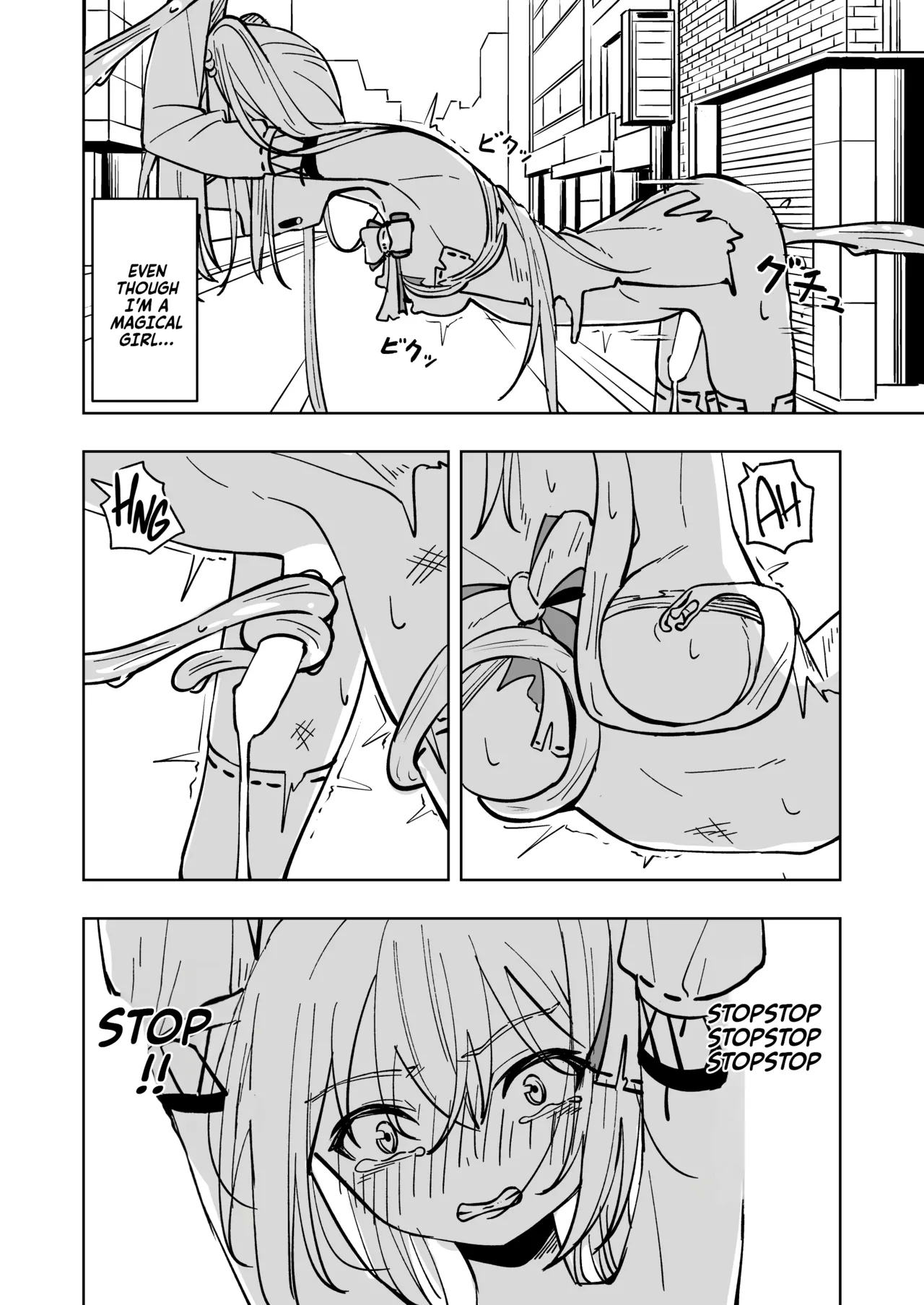 Mahou Shoujo Futanari Haiboku | Magical Girl Futanari Defeat - Page 28