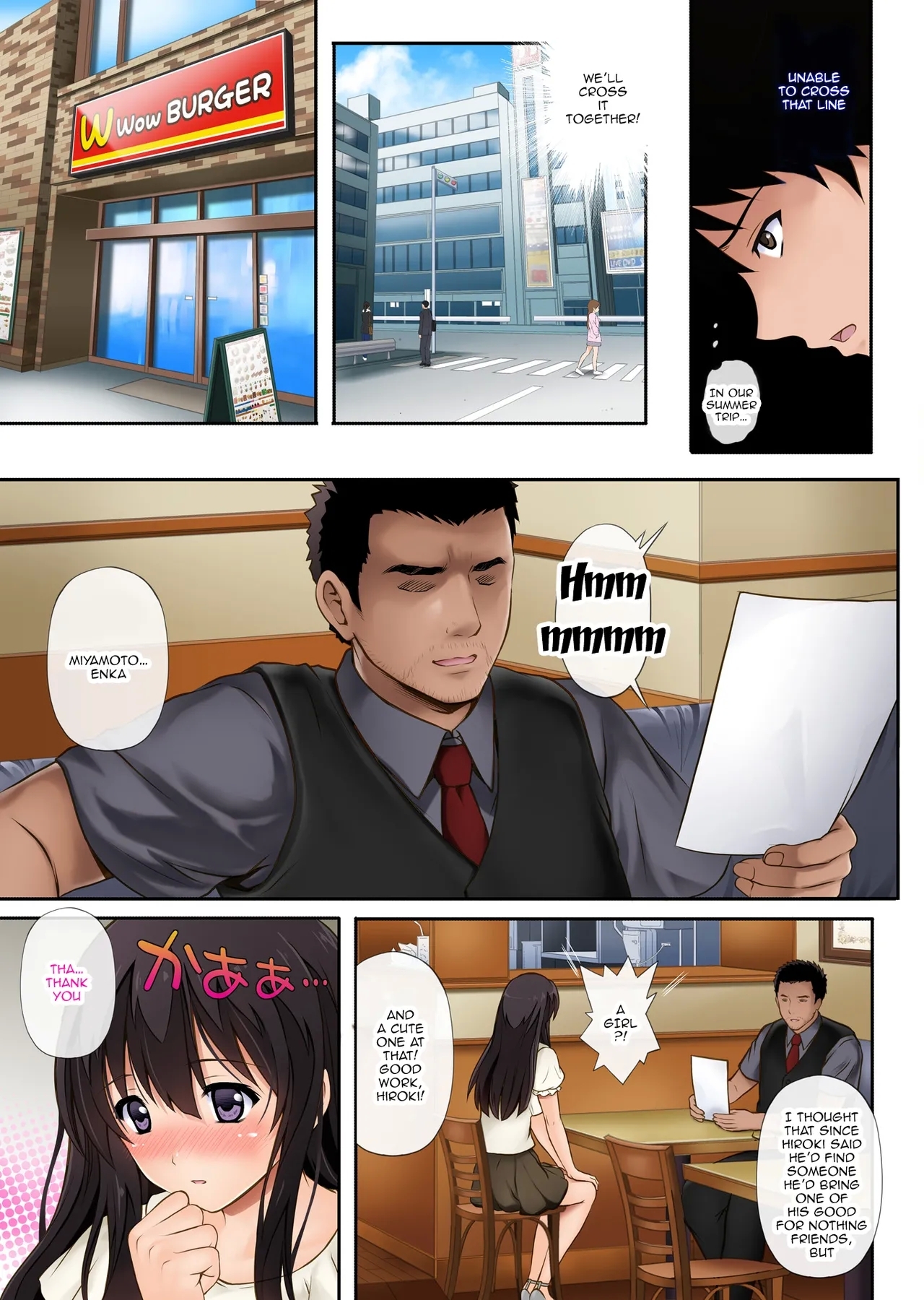 He and I and the manager are working together - Page 8