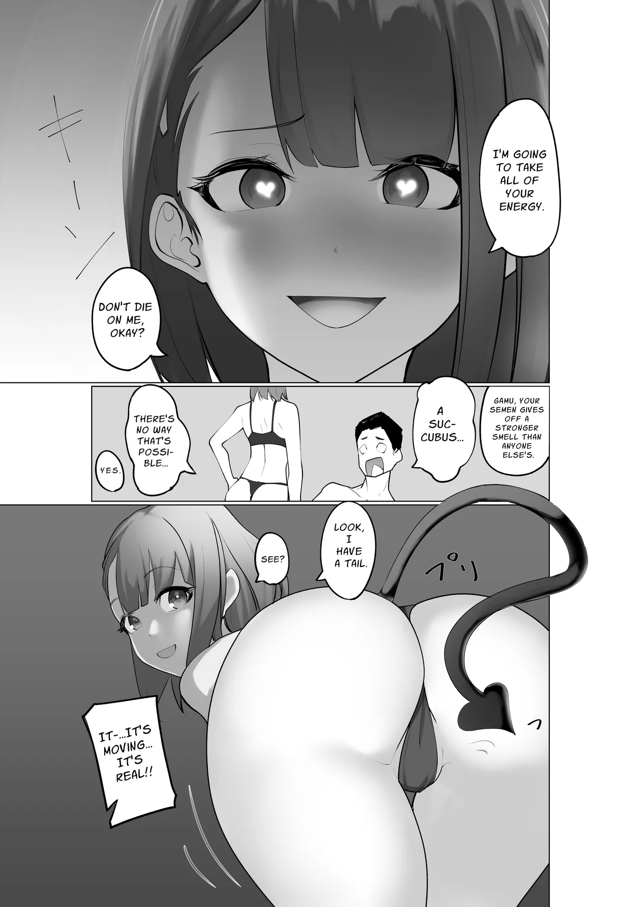 Namaiki Succubus to Zetsurin Doutei | A Cocky Succubus & The Bottomless Libido Virgin - Page 7