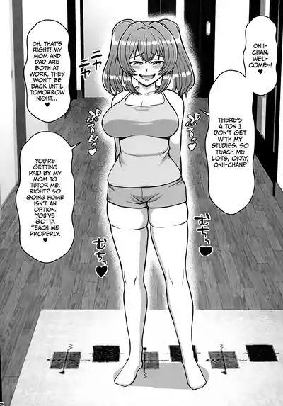 Kazokugurumi de Tsukiai no Aru Tonari no Ie no Hatsuiku shikitta Kuso Namaiki na Mesugaki ga Ore o Shitsuyou ni Chouhatsu shite kite Sorosoro Gaman Dekinai 3