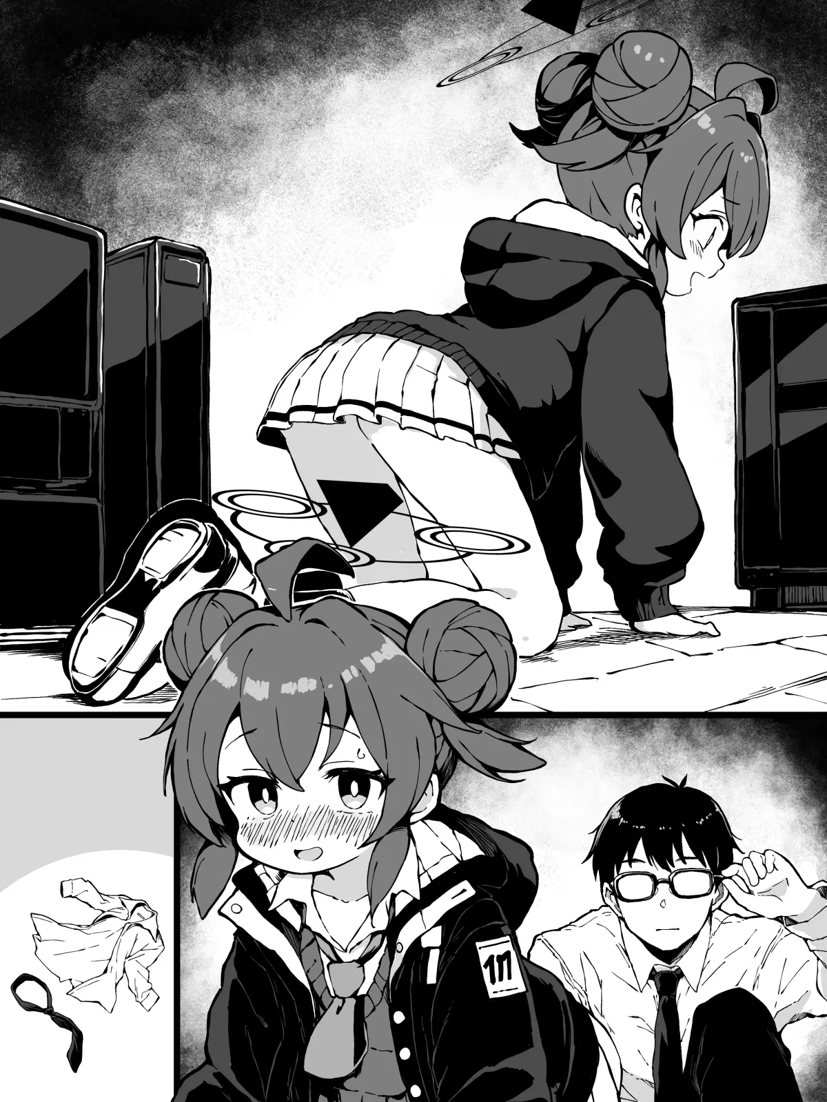 マキちゃんのパンチラに我慢できなかった漫画 - Page 8