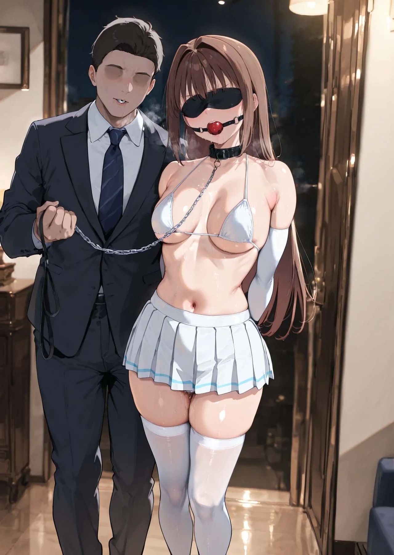 aozaki aoko nyuushi ai generated - Page 8
