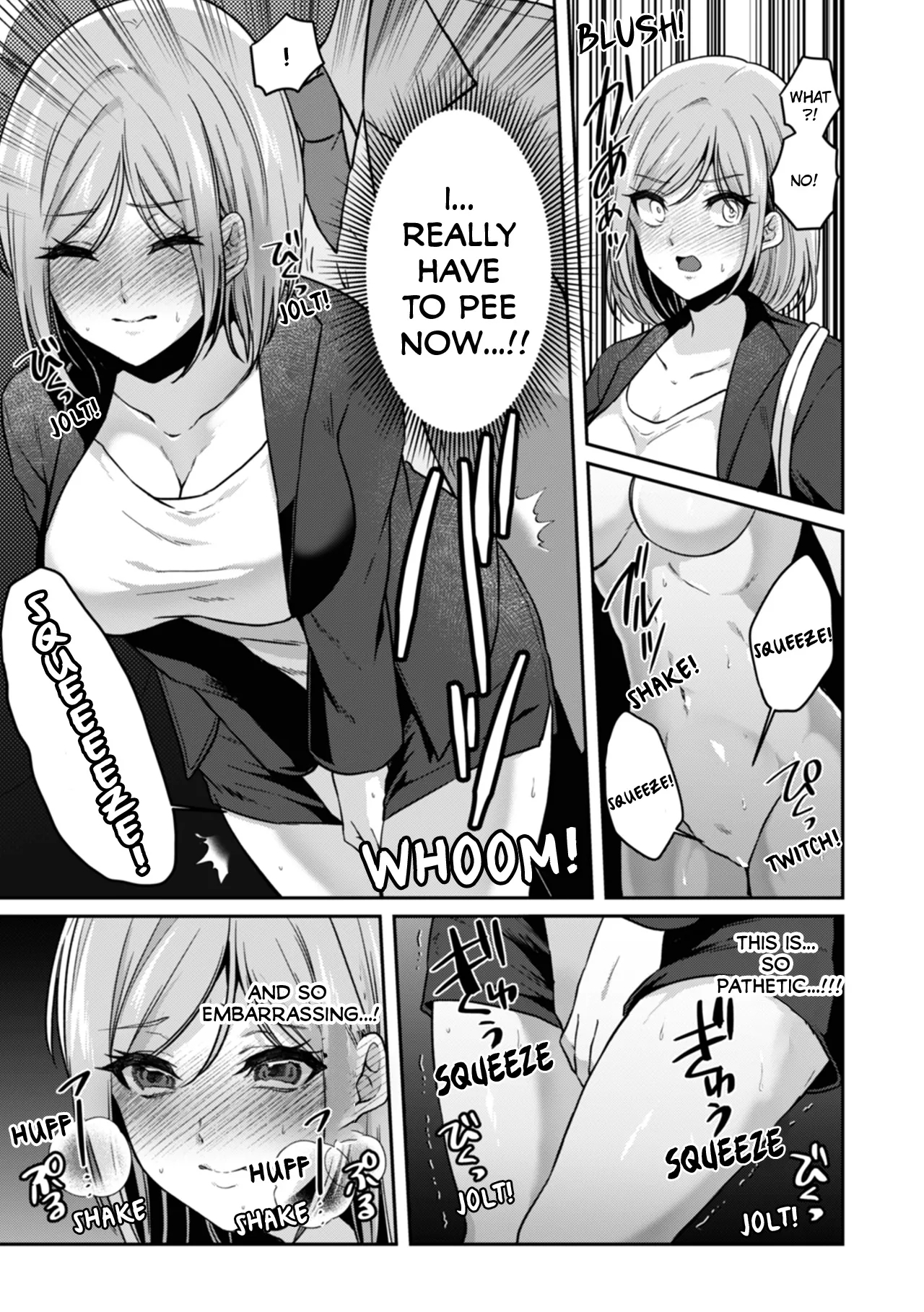Manin Densha de Shikkin Sunzen!? Chikan Danshi no Ijiwaru na Yubi de Ikasare Tsuzuketa OL | Almost Pissing on a Crowded Train?! #1-16 - Page 11