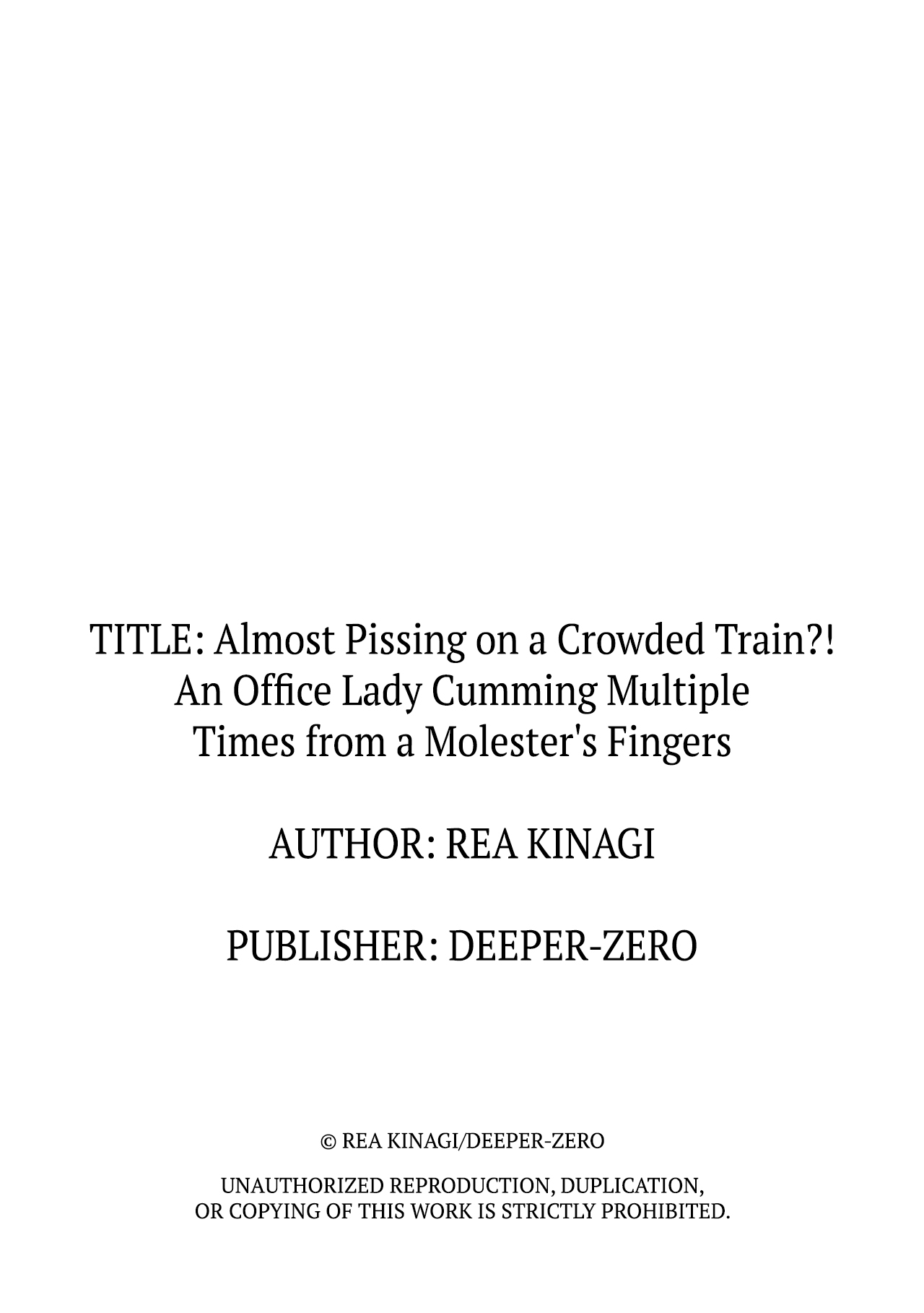 Manin Densha de Shikkin Sunzen!? Chikan Danshi no Ijiwaru na Yubi de Ikasare Tsuzuketa OL | Almost Pissing on a Crowded Train?! #1-16 - Page 432