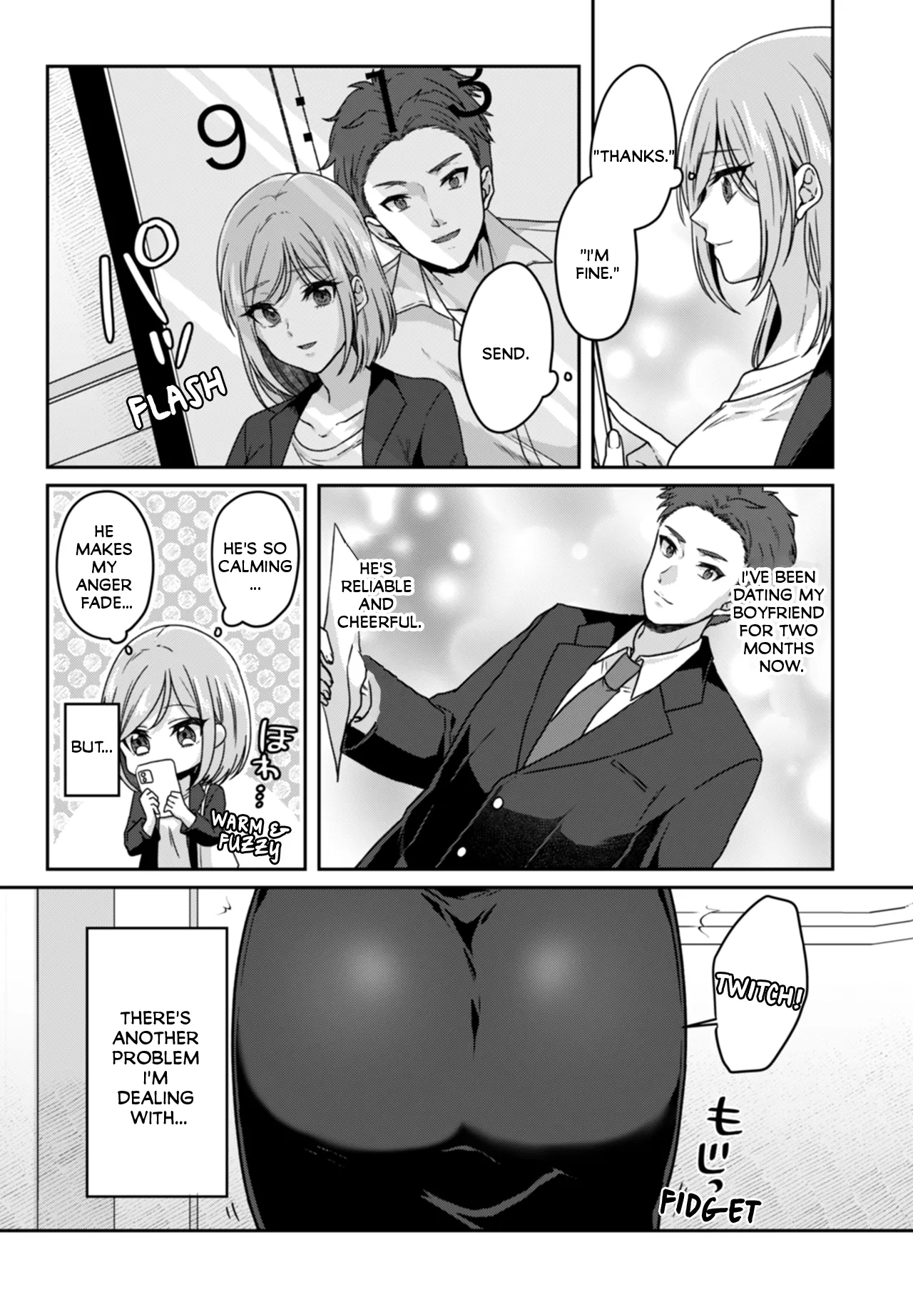 Manin Densha de Shikkin Sunzen!? Chikan Danshi no Ijiwaru na Yubi de Ikasare Tsuzuketa OL | Almost Pissing on a Crowded Train?! #1-16 - Page 5