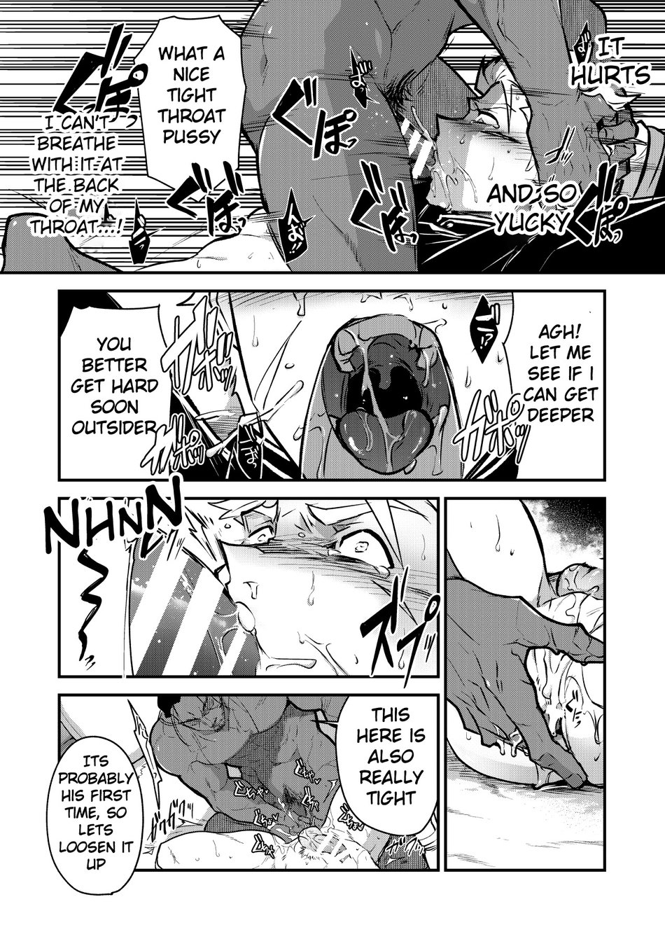 Kurotetsu no Yado Seidorei e to Otsu Kenshi | The Black Iron Inn: A Story of a Swordsman Who Becomes a Sex Slave - Page 12