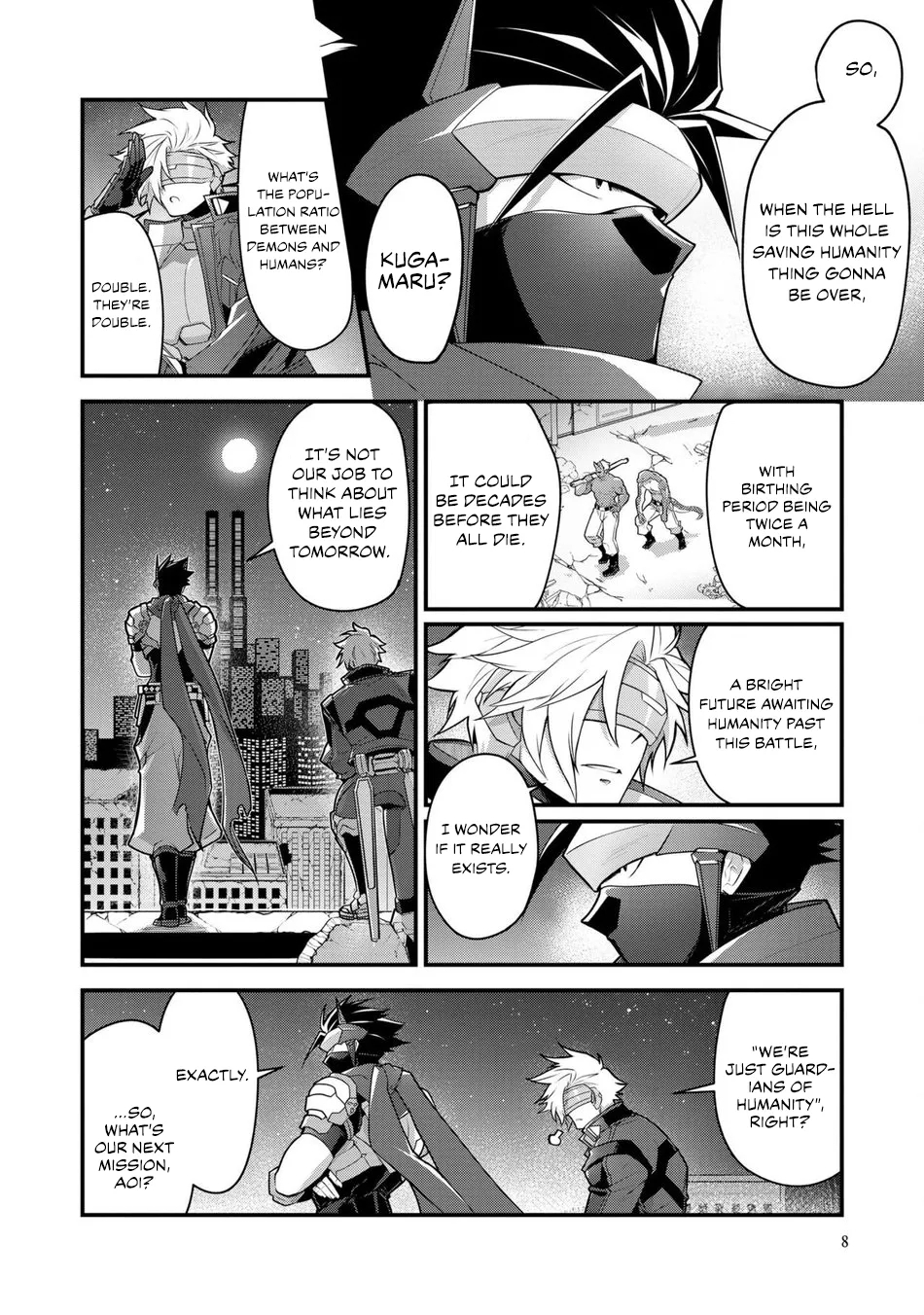 Haiboku Eiyuu, Ryoujoku - Page 12