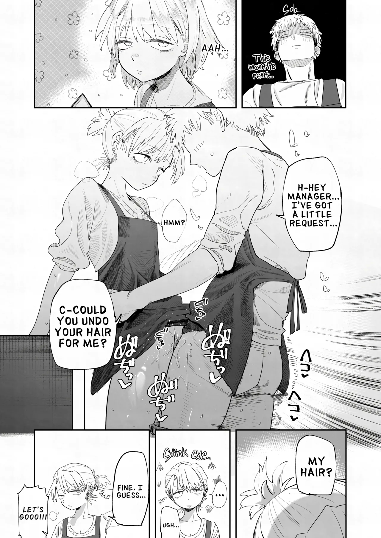 Tenchou ga Ecchi na Koto to Hikikae ni Kyuryou o Kezuri ni Kuru!! | My Manager Docks My Pay In Exchange for Sexual Favors!!! - Page 19