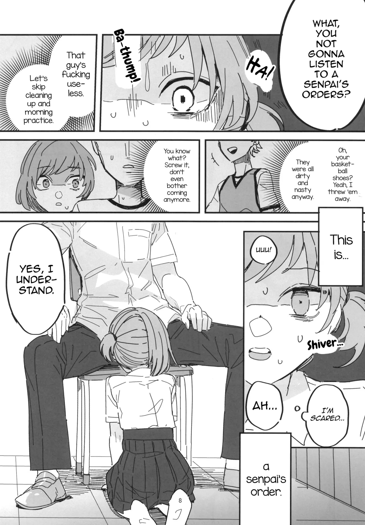 Senpai Josou Meirei - Page 8