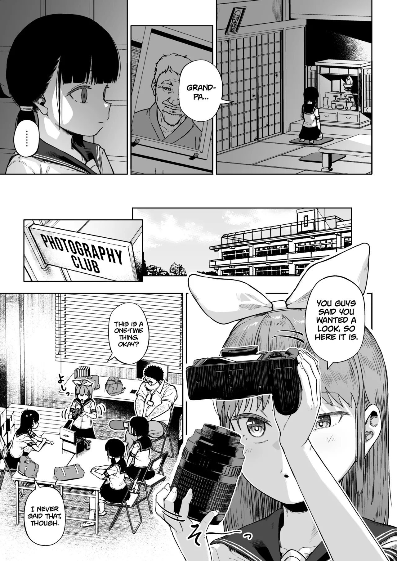 Joshi Shashinsan Shidouin 5 | Girls' Photography Club and the Uncle Instructor 5 - Page 4
