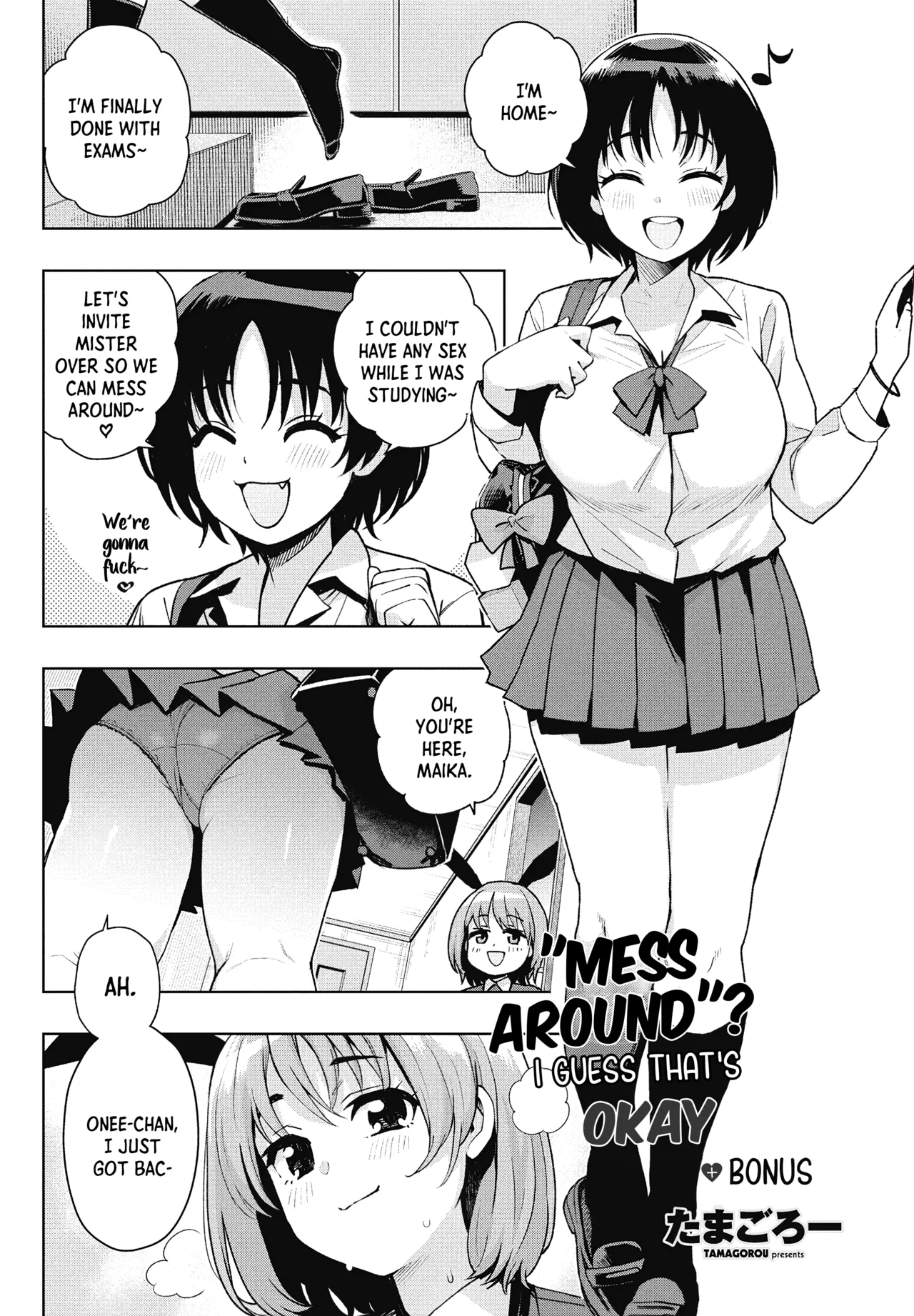 "Asobi" demo Maa Iijan + Omake | "Mess Around"? I Guess That's Okay Ch. 2 - Bonus - Page 1