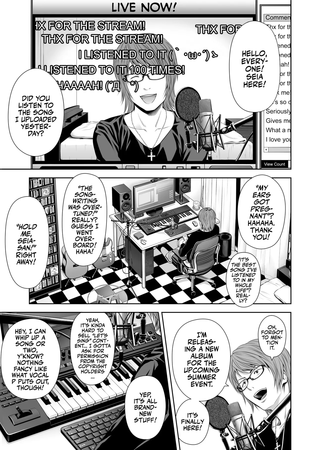 Utaite no Ballad | Singer's Ballad! Chapters 01-02 - Page 7