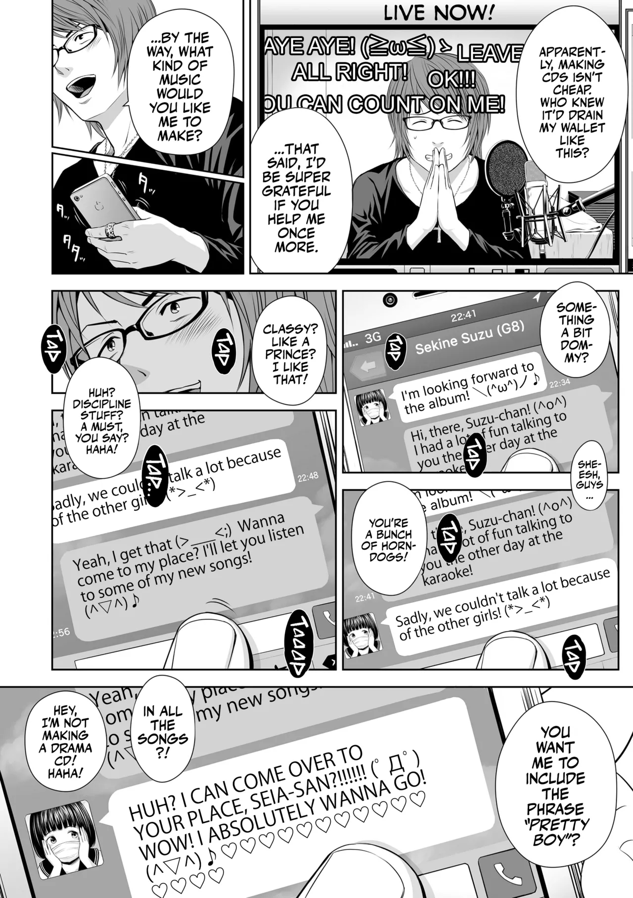 Utaite no Ballad | Singer's Ballad! Chapters 01-02 - Page 8