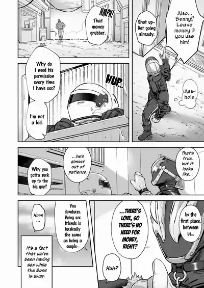 White Full-Face Helmet Consensual Sex Manga 2