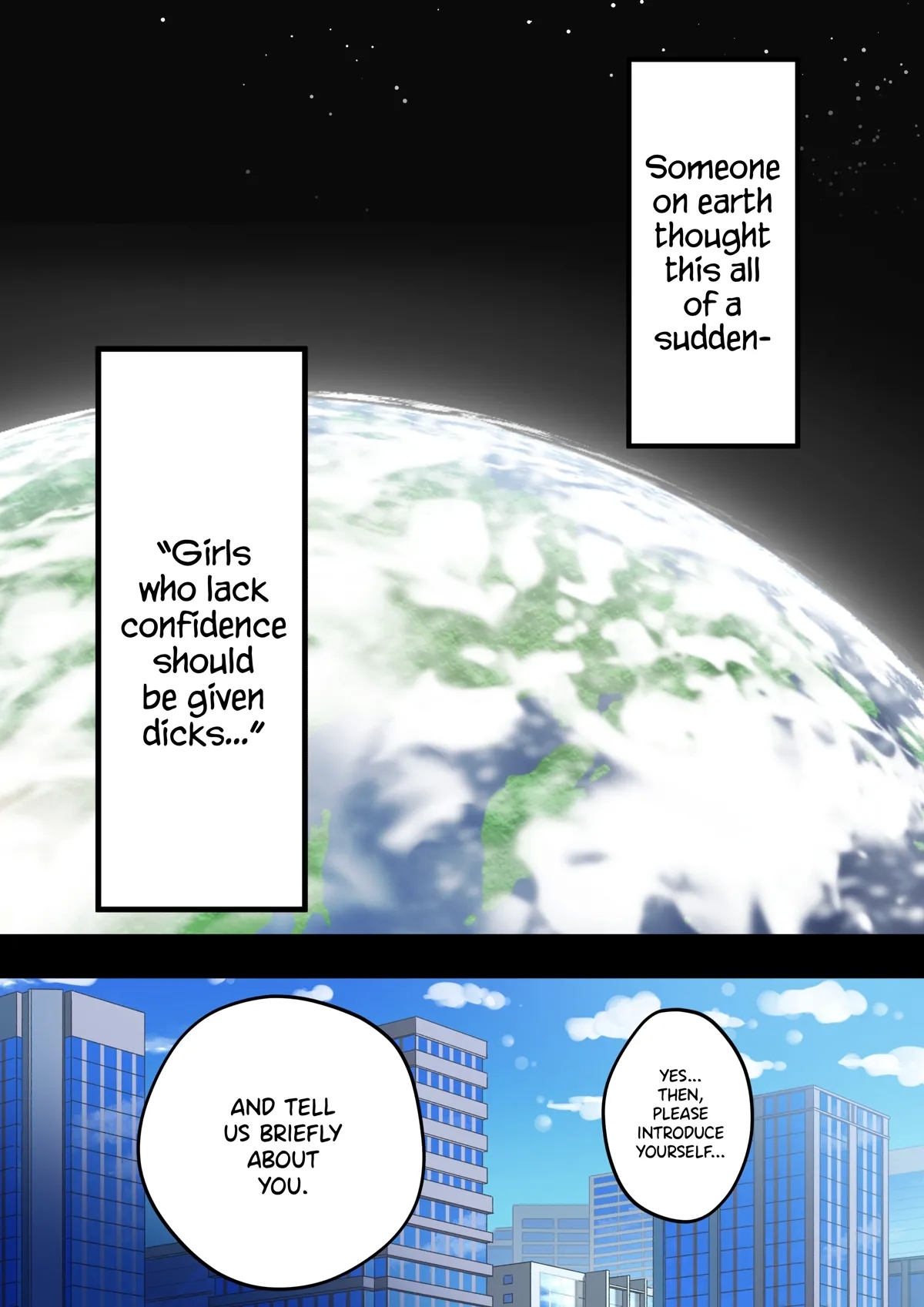 Koutensei Futanari Shuukatsusei ga Chinpo wo Ikashite Kigyou suru Hanashi | A Job Hunting College Graduate Suddenly Had A Futa Dick And Started A Business Using It - Page 2