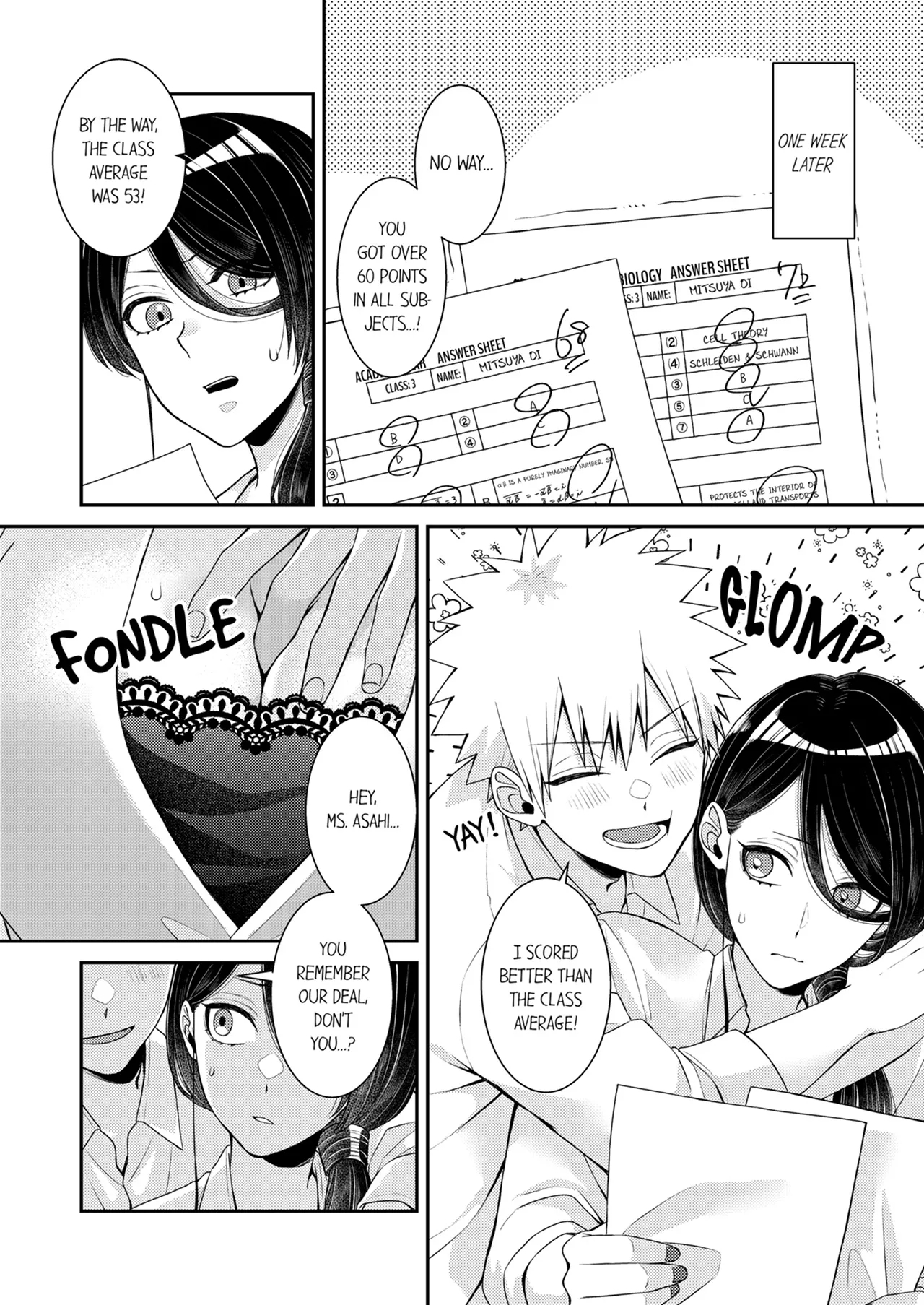 'Sensei, Sounyuu Rete mo Iinda yo ne?' ~ Oshi ni Yowai Kateikyoushi, Oshiego SEX ni Hame Makete | Can I Stick it in, Teacher? An Easily Persuaded Private Tutor Gives in to Having Sex With Her Student Chapter 1-8 - Page 8