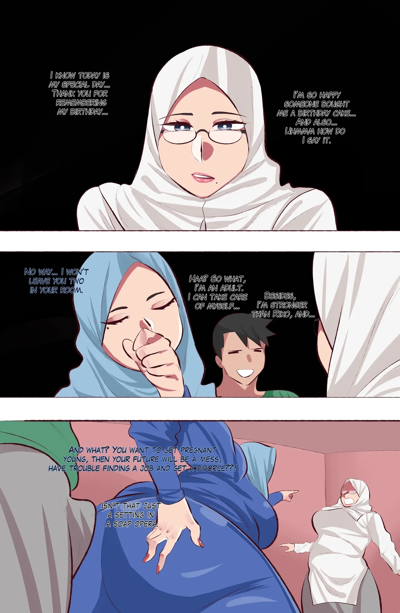 Widia and Daddy remake 5 - Page 1