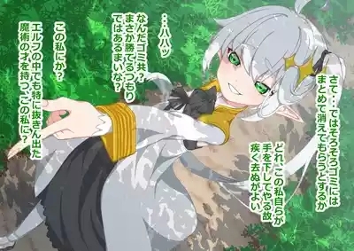 エルフ王女を捕らえて下品乳の娼婦に調教 4