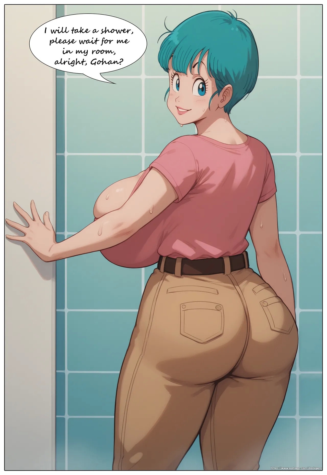 Gohan visits Bulma 1 - Page 11