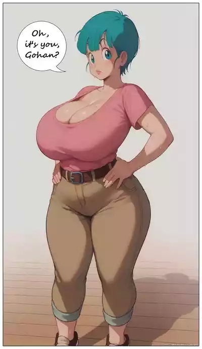 Gohan visits Bulma 1 1