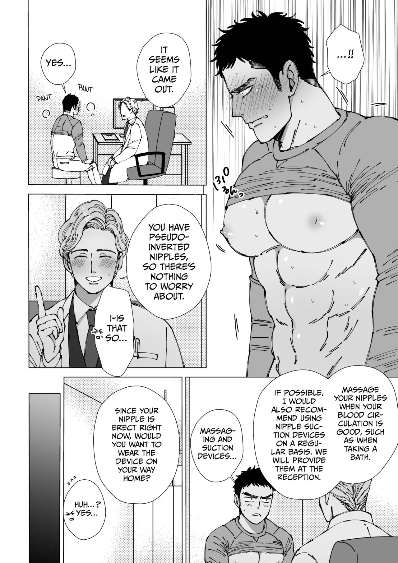 Sawatte Tatasete, Kanbotsu Chikubi. | Touch Me and Make My Inverted Nipples Hard Chapters 1-3 - Page 9
