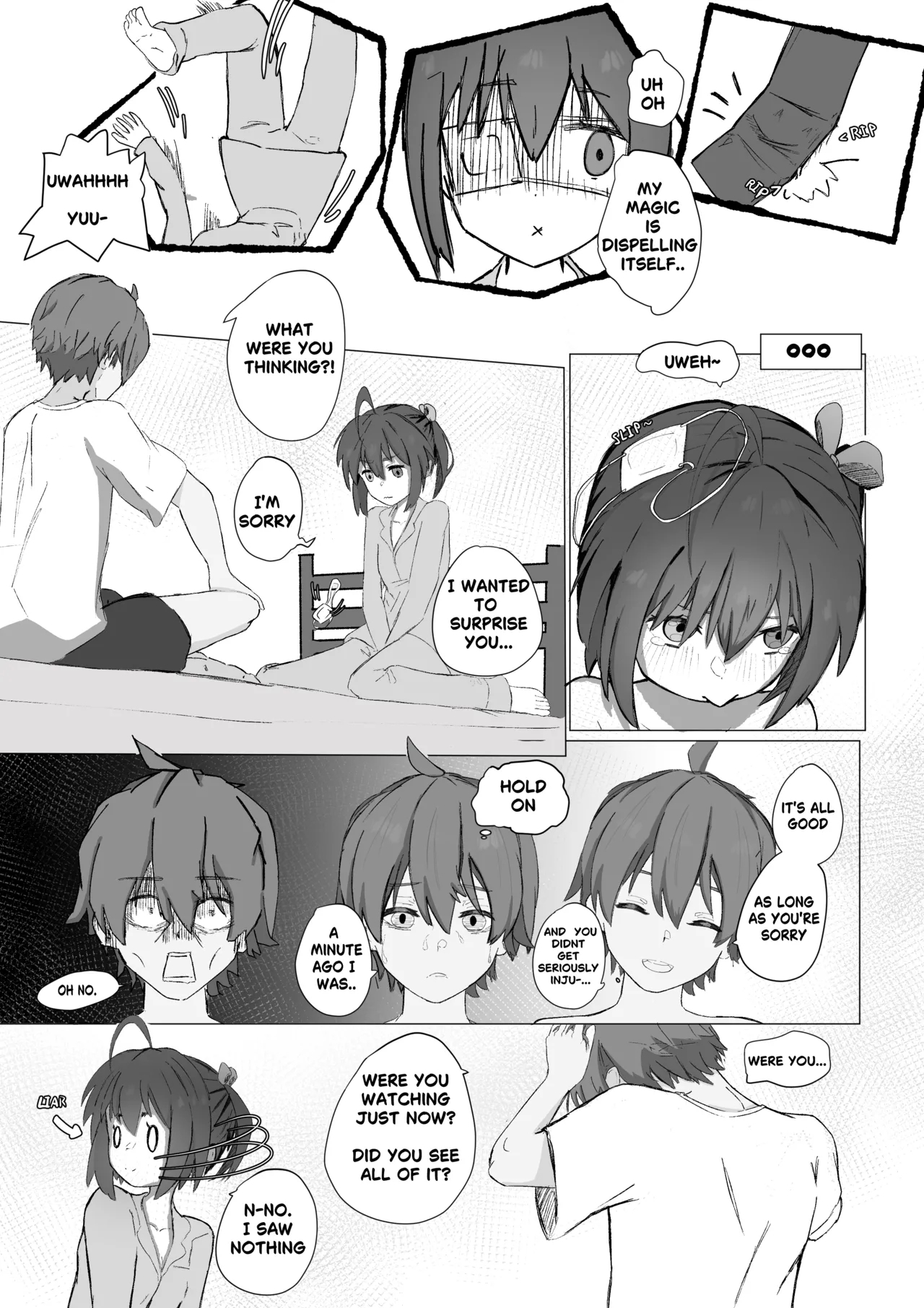 Rikka's surprise attack - Page 7