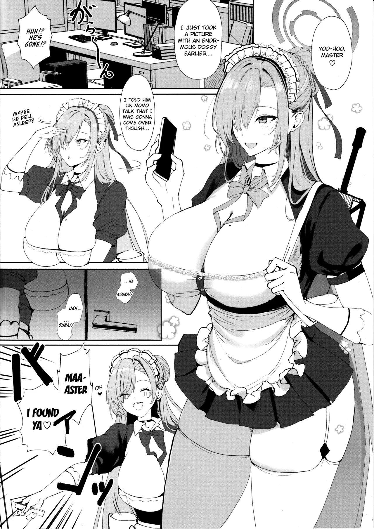 Koukando Saidai 107 Centi L Cup Dekapai Genki Maid no Icha Ama Gohoushi Ase Daku Namahame Koubi de Seishi Shiborareru Sensei no Hanashi | Max Affection A Story of Sensei Getting the Jizz Wrung Out of Him From Sweaty Sweet Loving Service & Bareback Mating with a Cheerful 107 CM L Cup Maid - Page 3