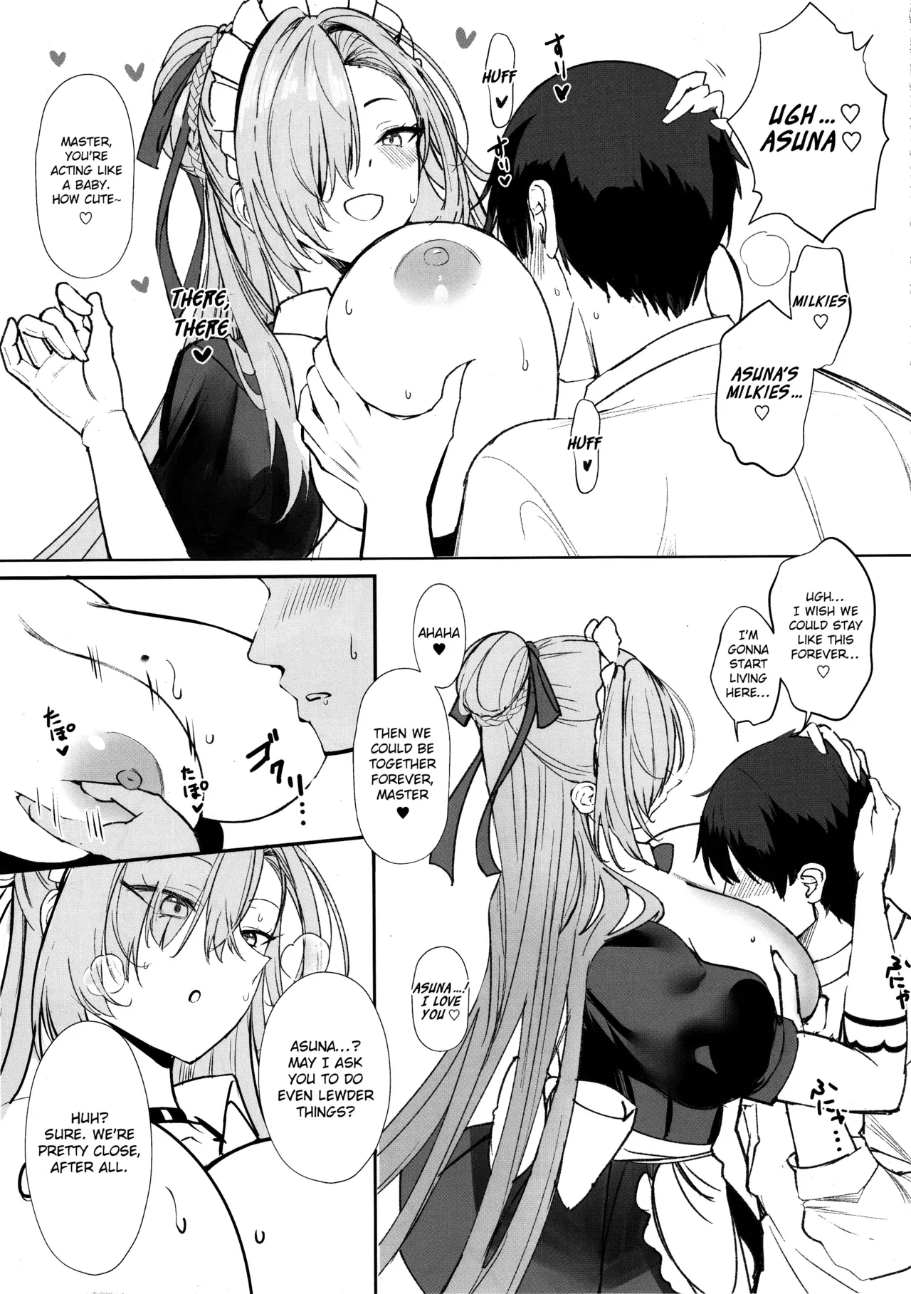 Koukando Saidai 107 Centi L Cup Dekapai Genki Maid no Icha Ama Gohoushi Ase Daku Namahame Koubi de Seishi Shiborareru Sensei no Hanashi | Max Affection A Story of Sensei Getting the Jizz Wrung Out of Him From Sweaty Sweet Loving Service & Bareback Mating with a Cheerful 107 CM L Cup Maid - Page 6