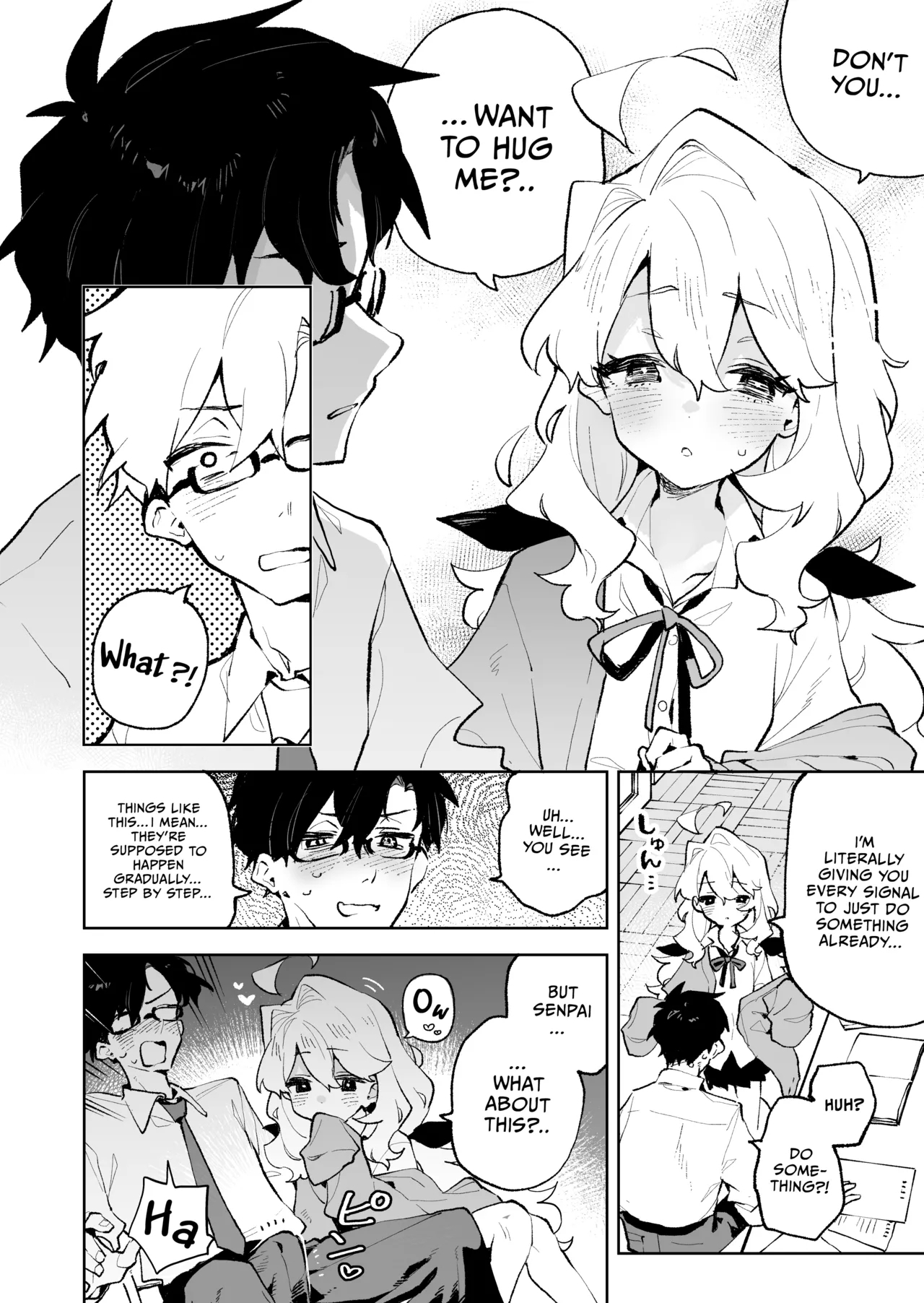 Senpai no Kakkoii Oshasei Misete kudasai | Senpai, please show me your coolest orgasm - Page 9